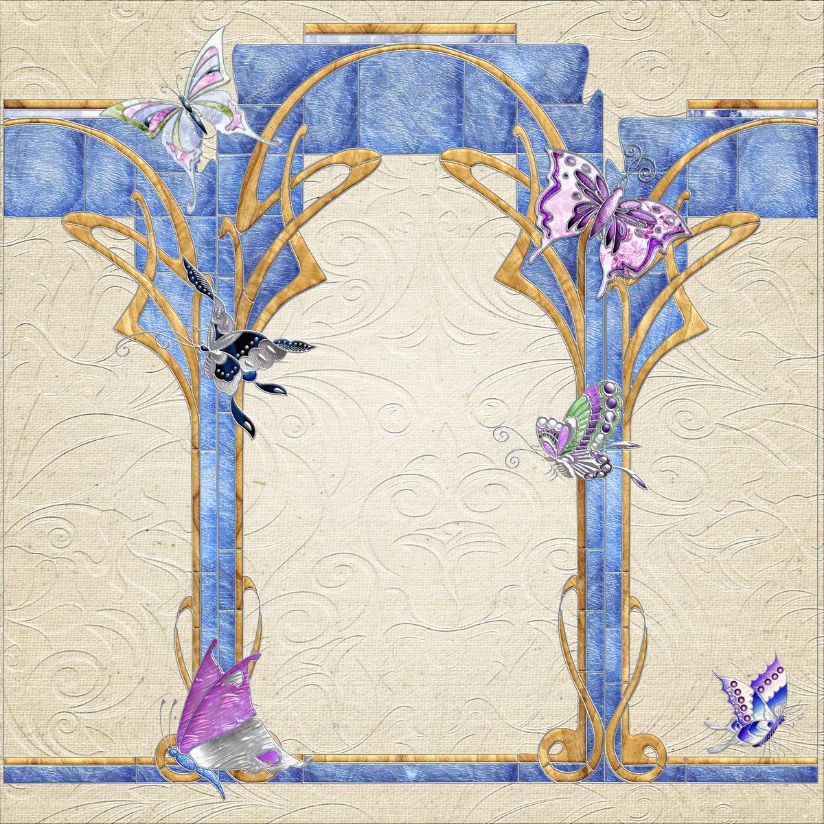 Harvest Moons Triptych by N/A