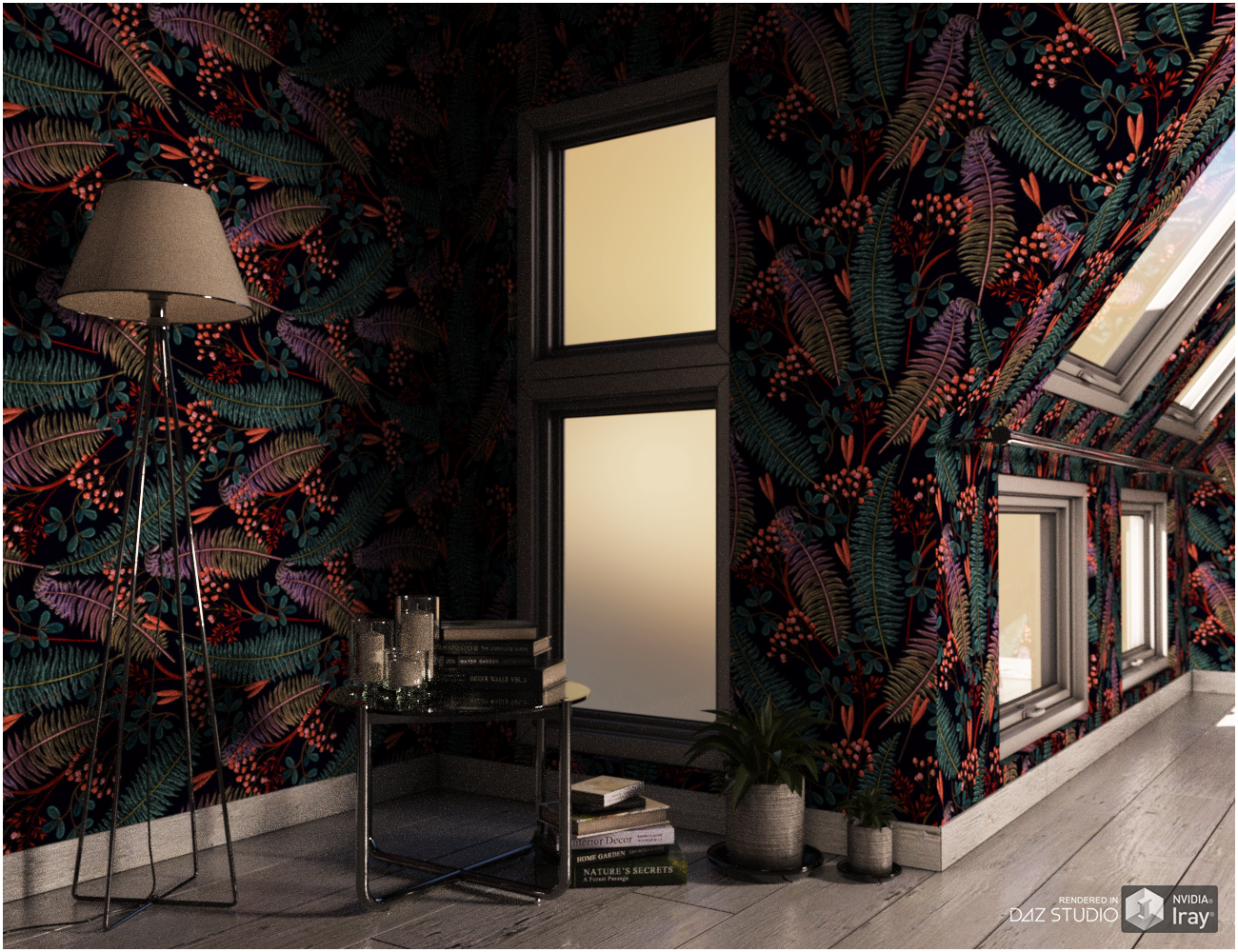 Daz Iray - Botanical Walls by N/A