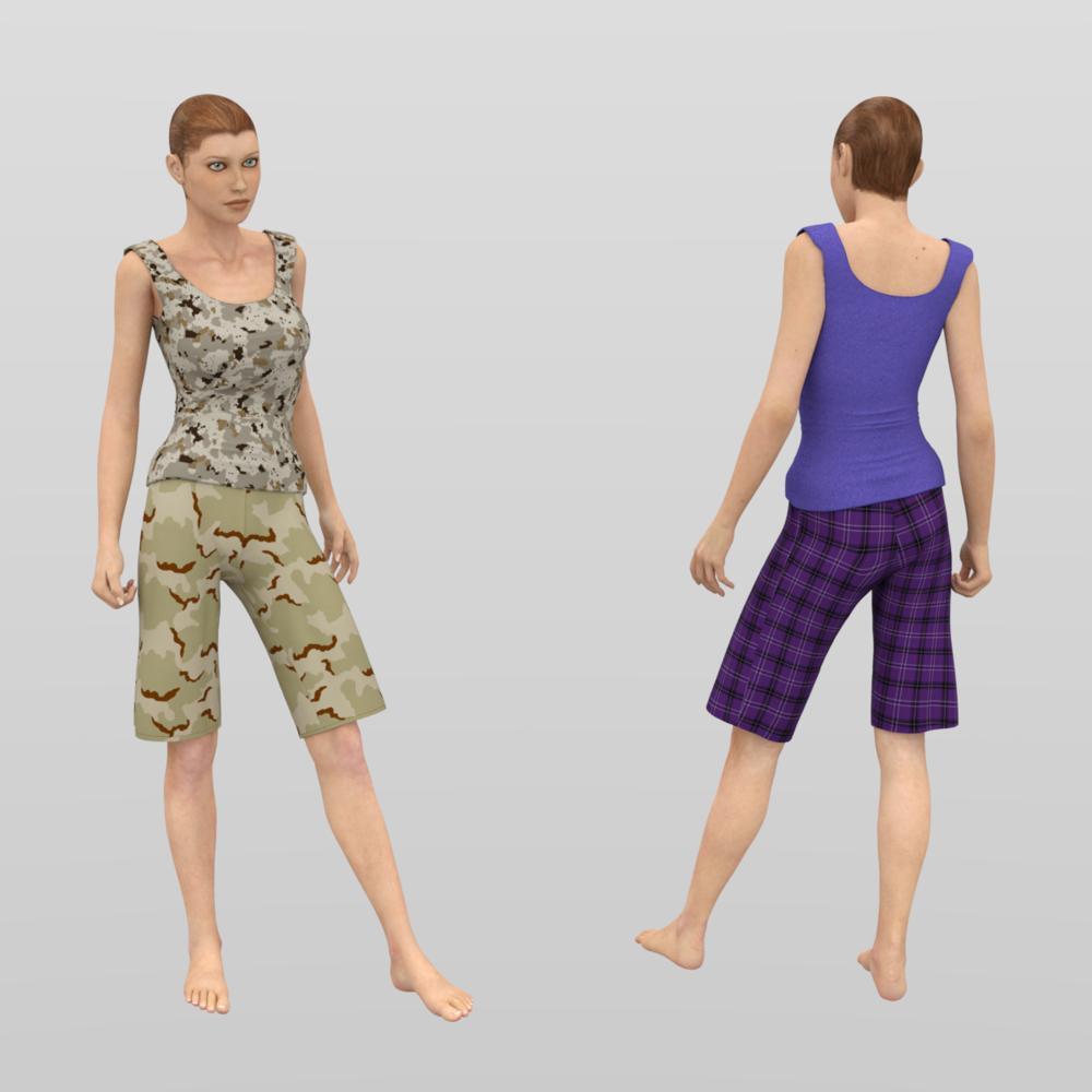 Outdoor Set V4 for DAZ Studio by N/A