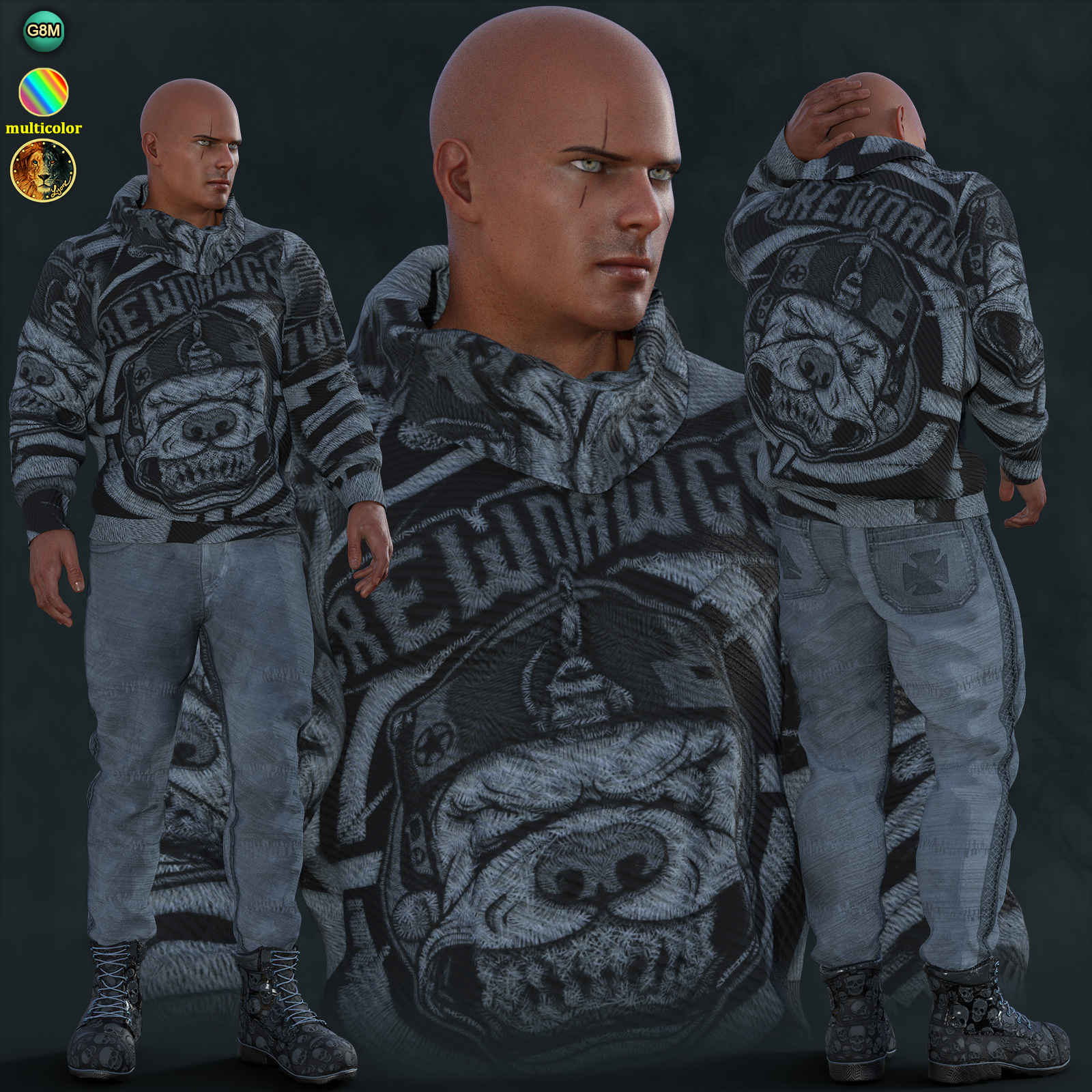 Casual D for Derrick outfit by N/A