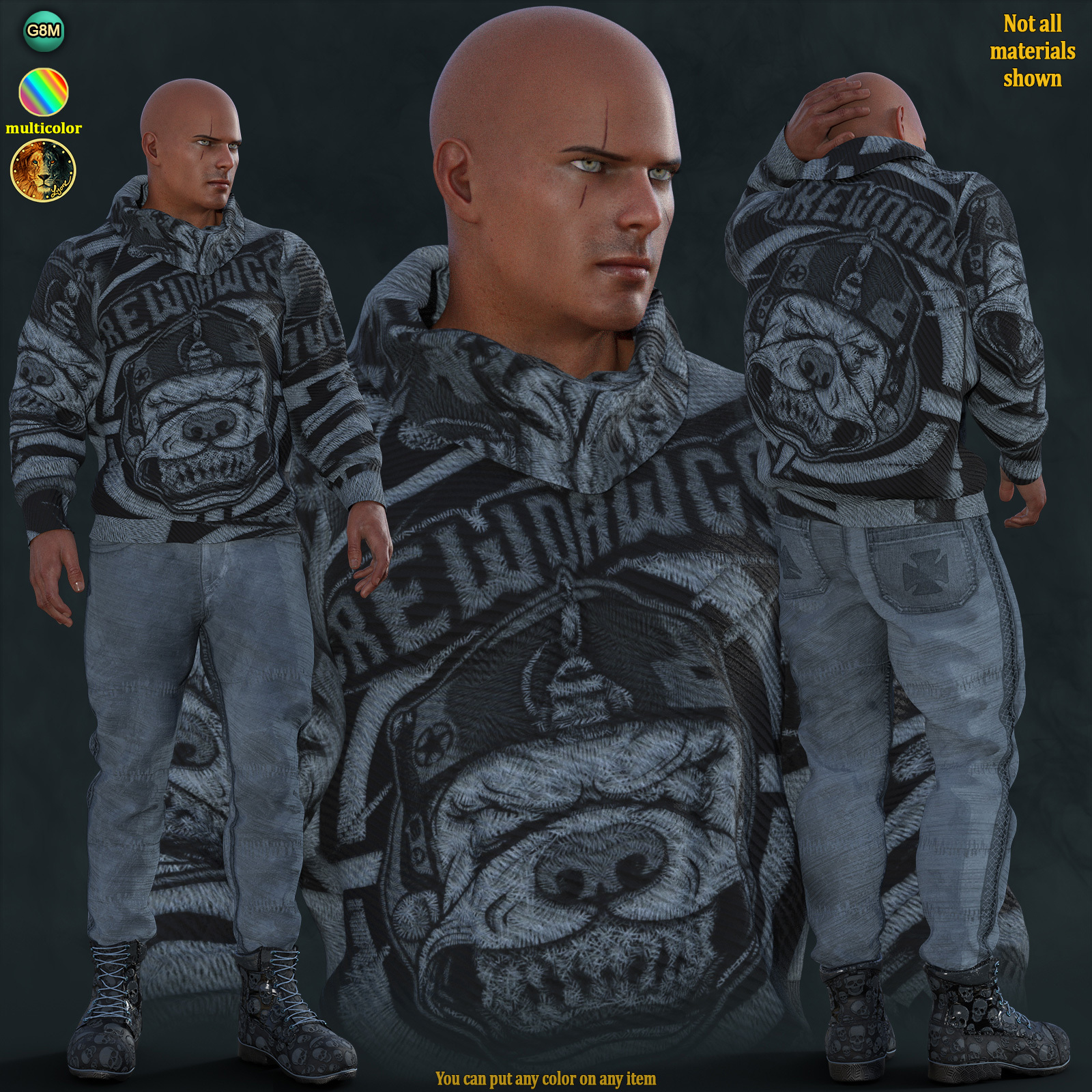 Casual D for Derrick outfit by N/A