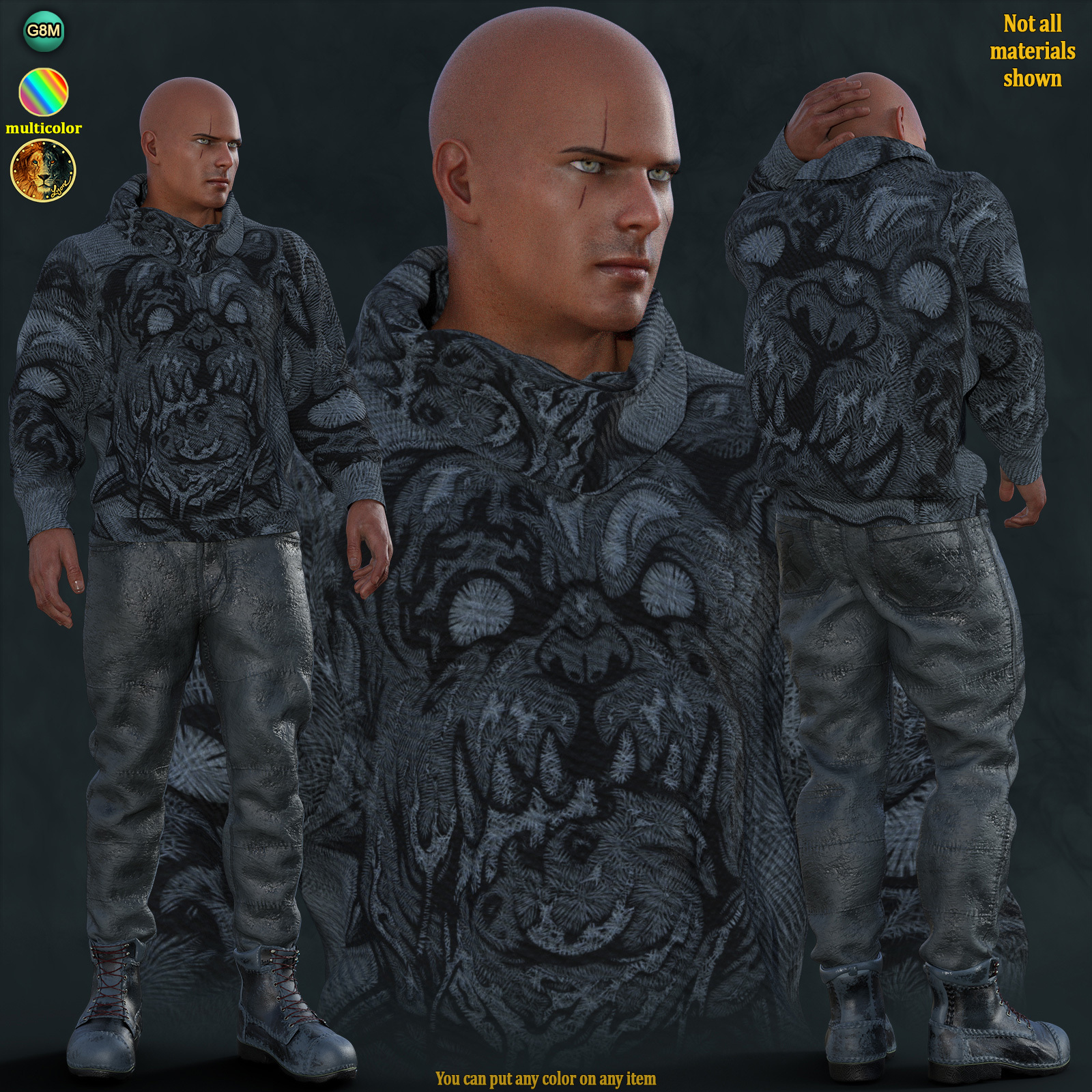 Casual D for Derrick outfit by N/A