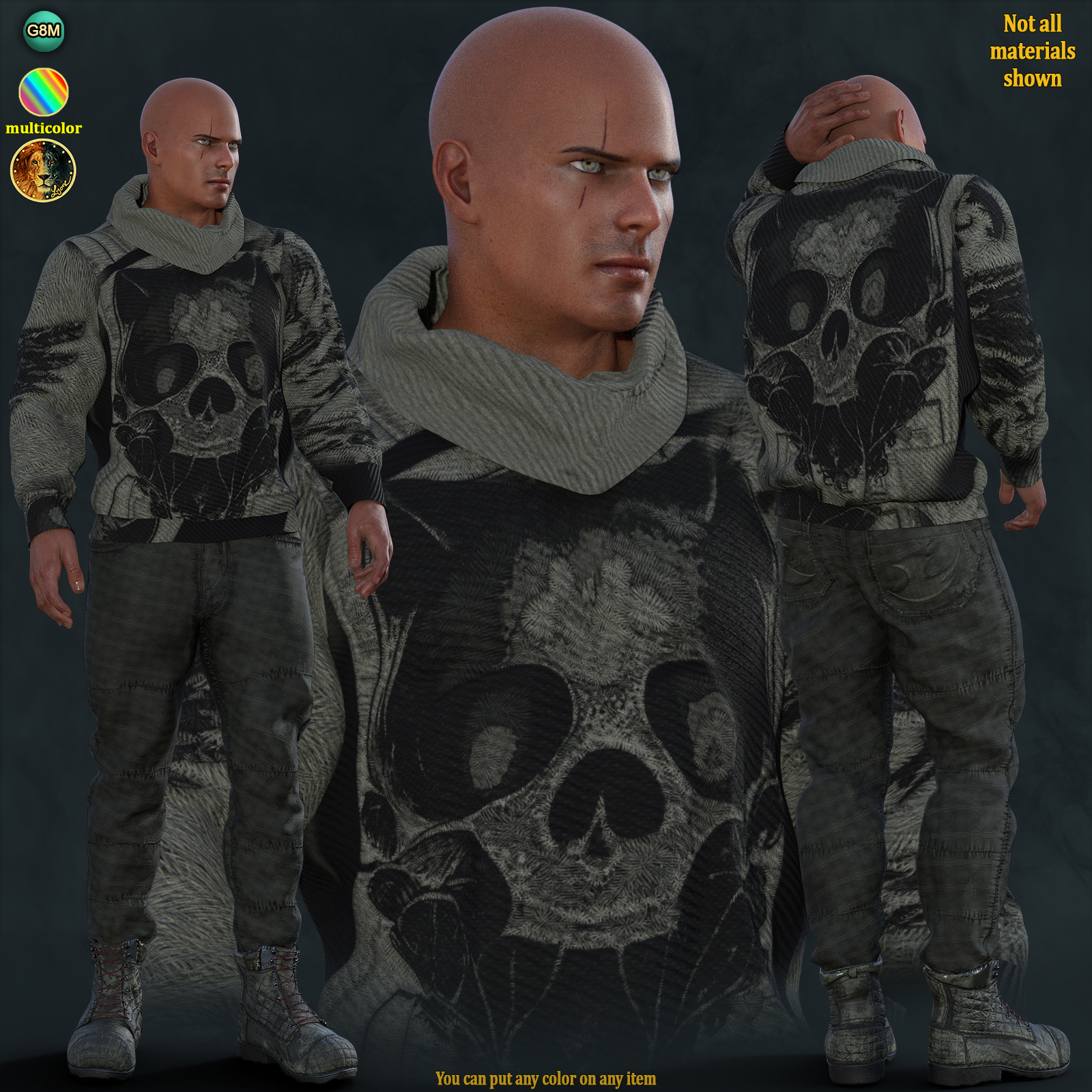 Casual D for Derrick outfit by N/A