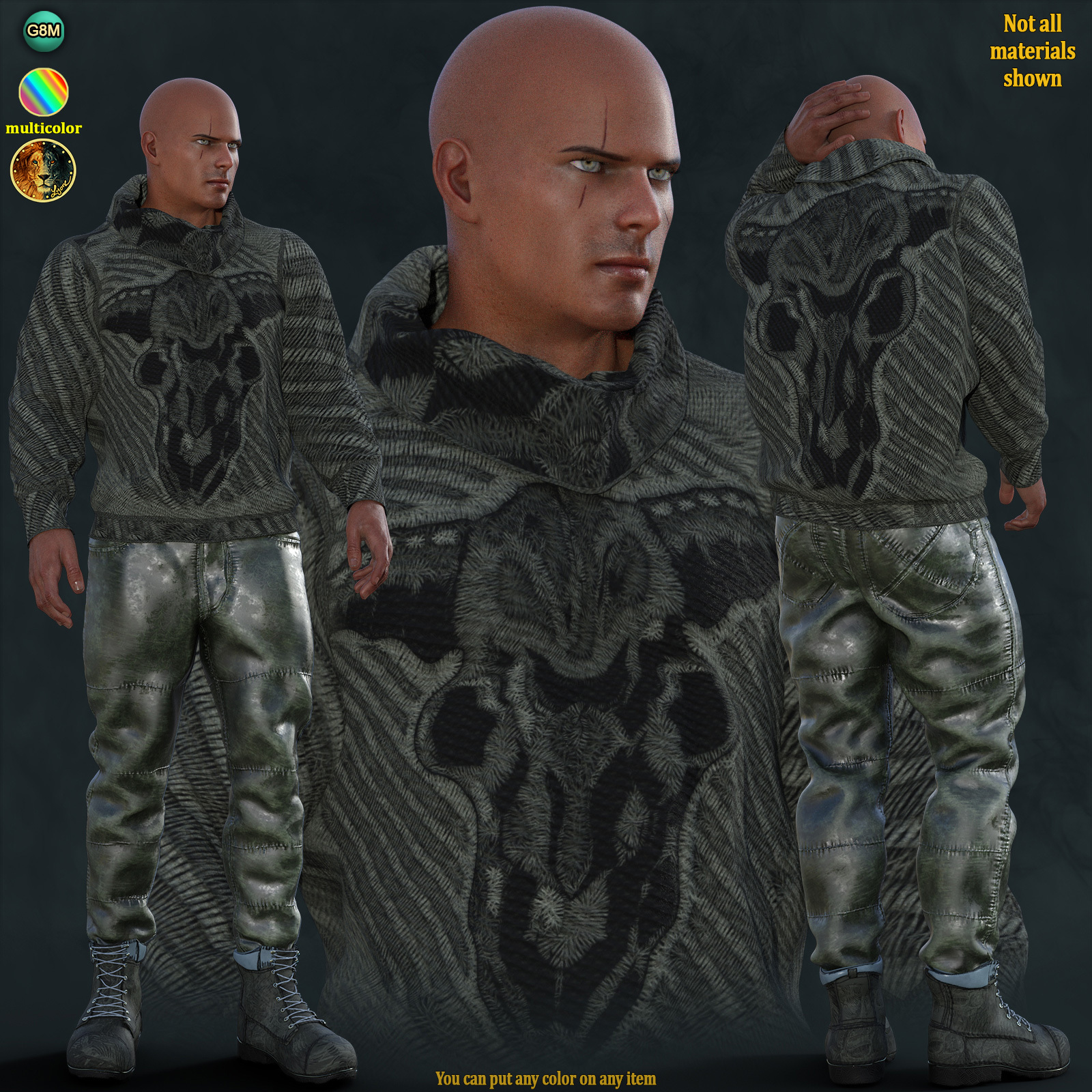 Casual D for Derrick outfit by N/A