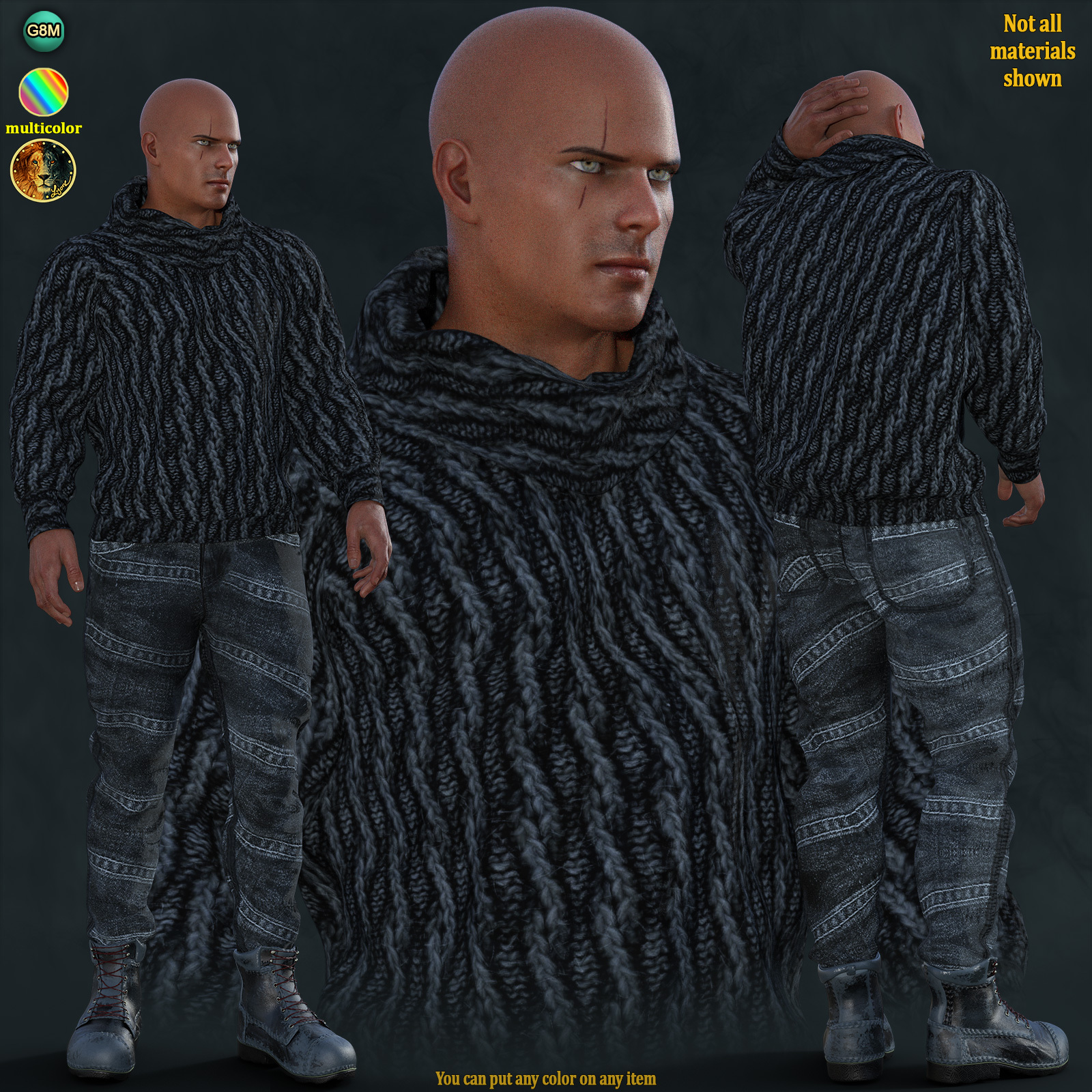 Casual D for Derrick outfit by N/A