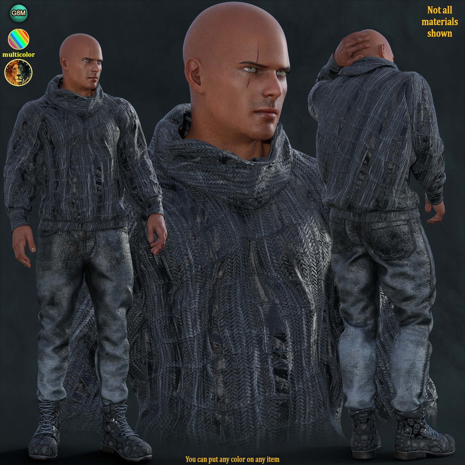 Casual D for Derrick outfit by N/A