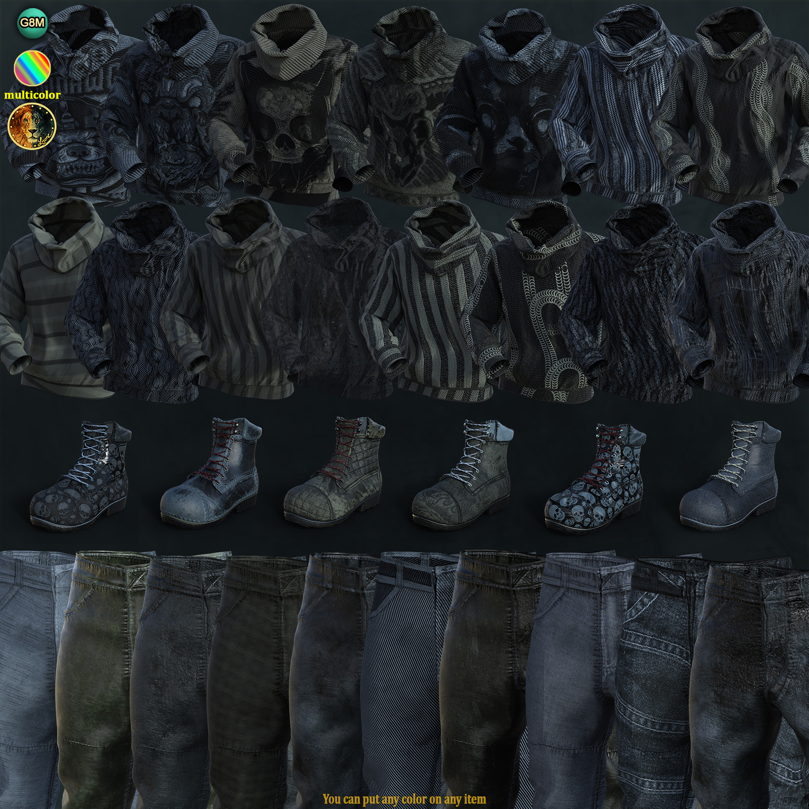 Casual D for Derrick outfit by N/A