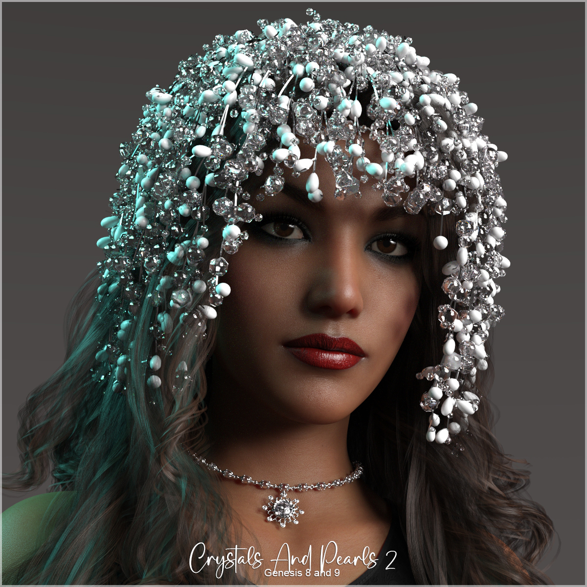 Crystals And Pearls 2 for Genesis 8 and 9 by N/A