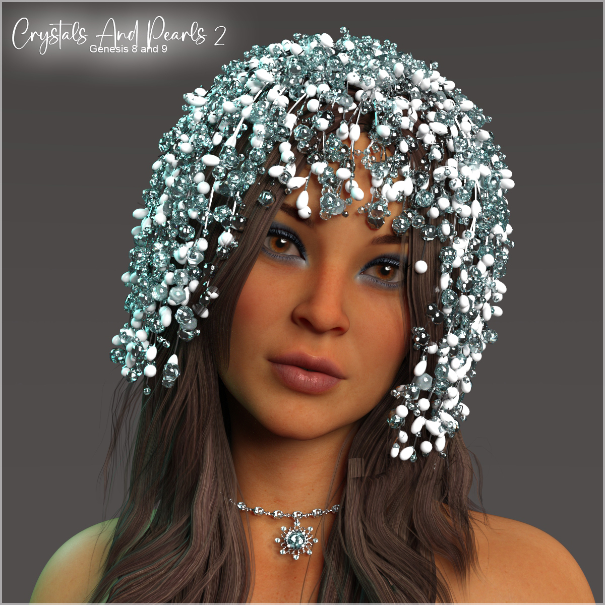 Crystals And Pearls 2 for Genesis 8 and 9 by N/A
