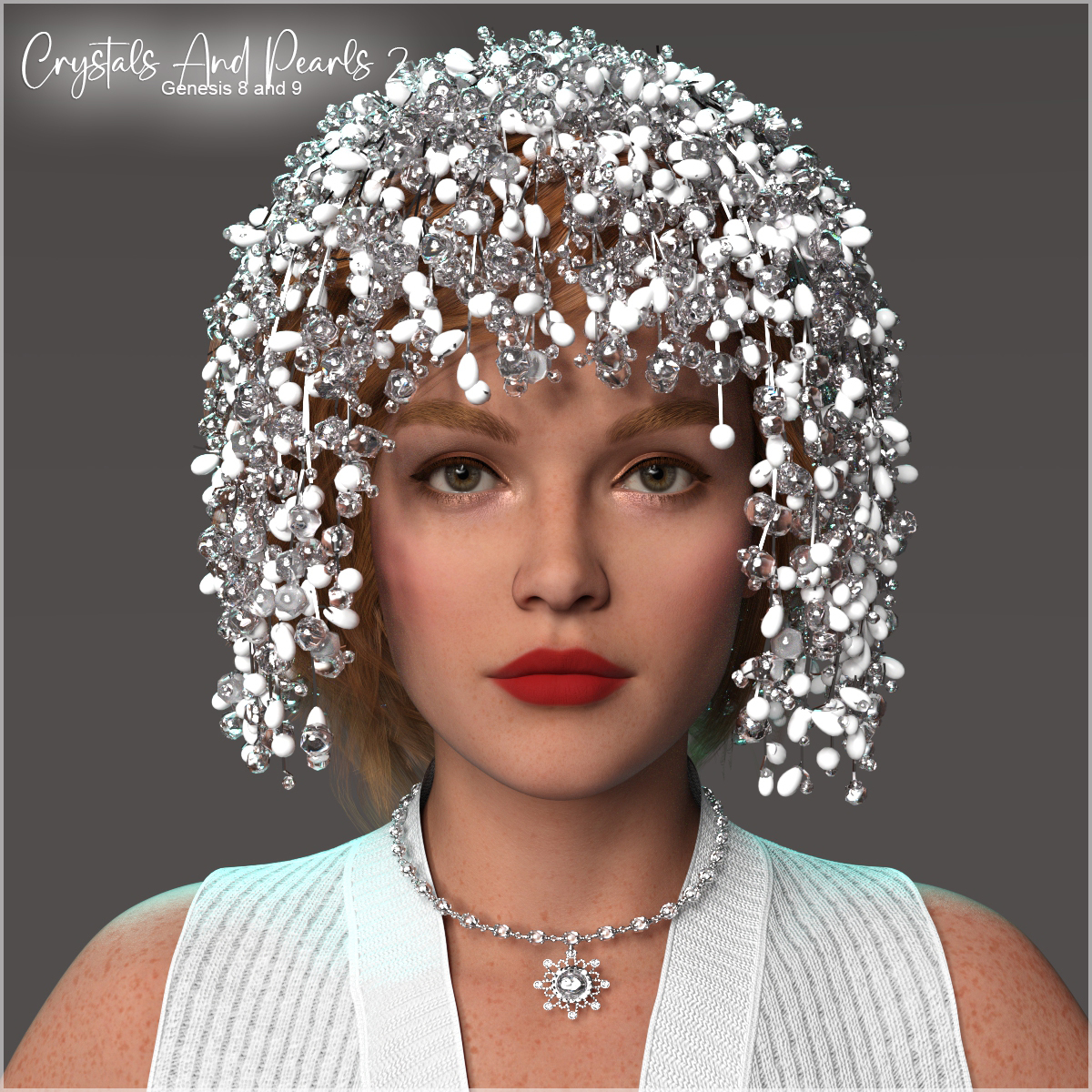 Crystals And Pearls 2 for Genesis 8 and 9 by N/A