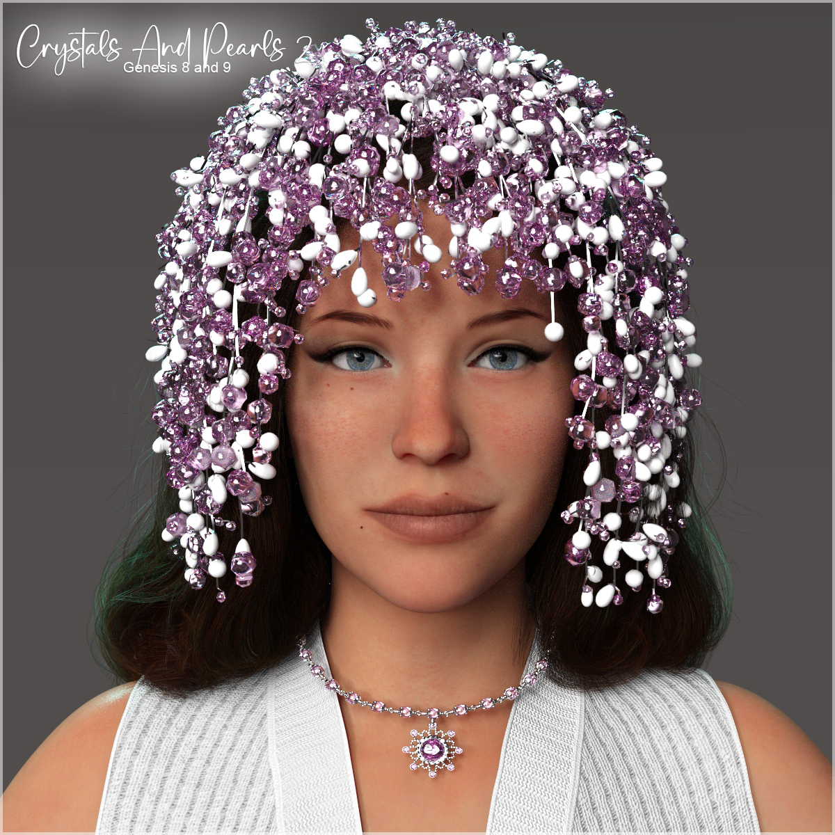 Crystals And Pearls 2 for Genesis 8 and 9 by N/A