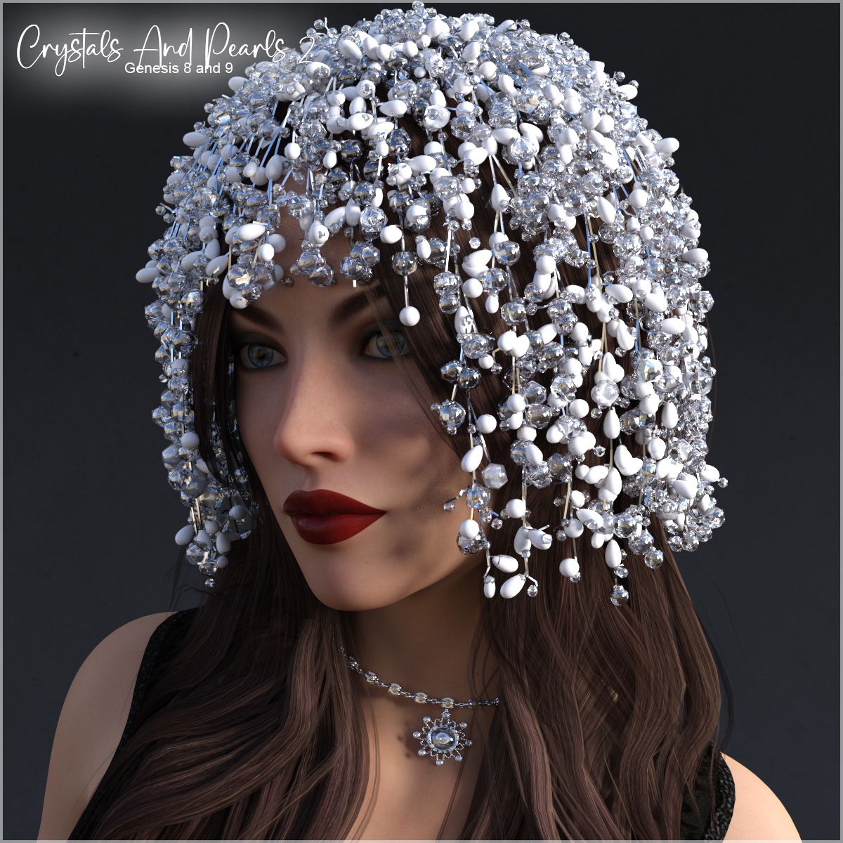 Crystals And Pearls 2 for Genesis 8 and 9 by N/A