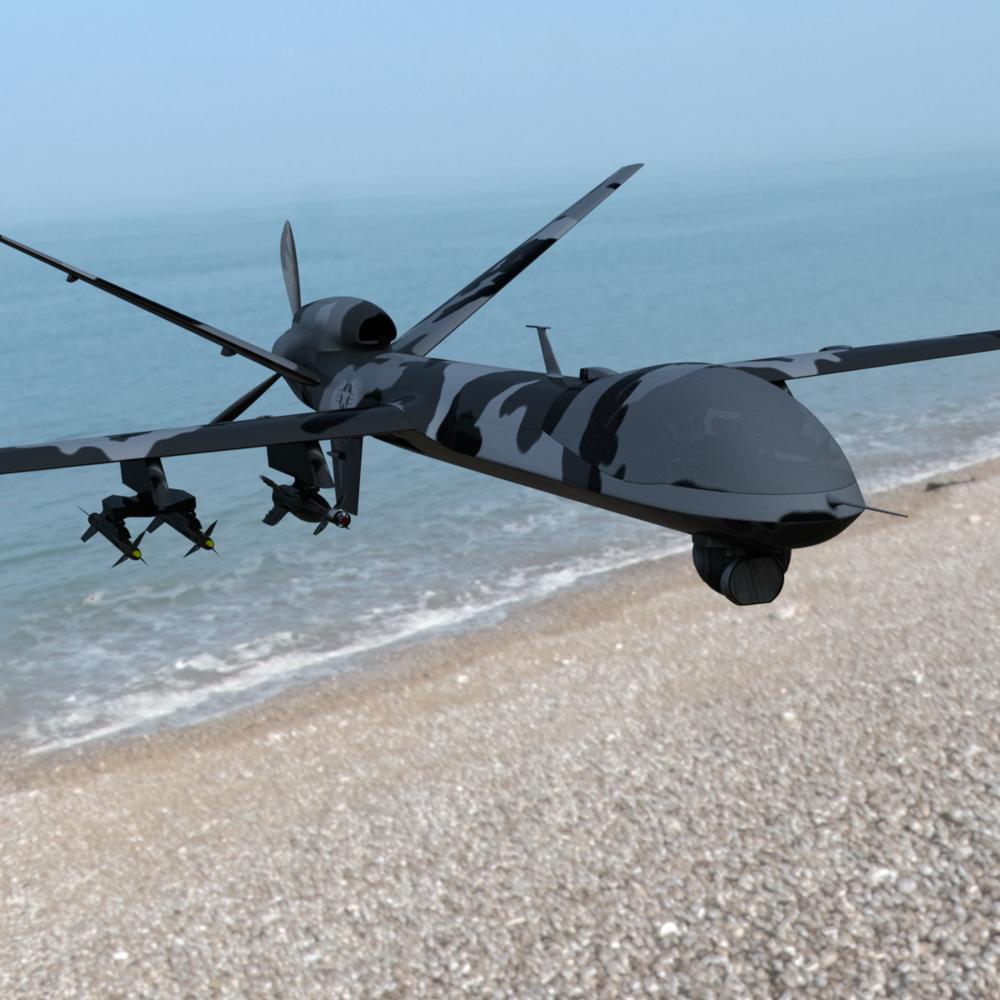 Raptor Unmanned Drone for DAZ Studio by N/A