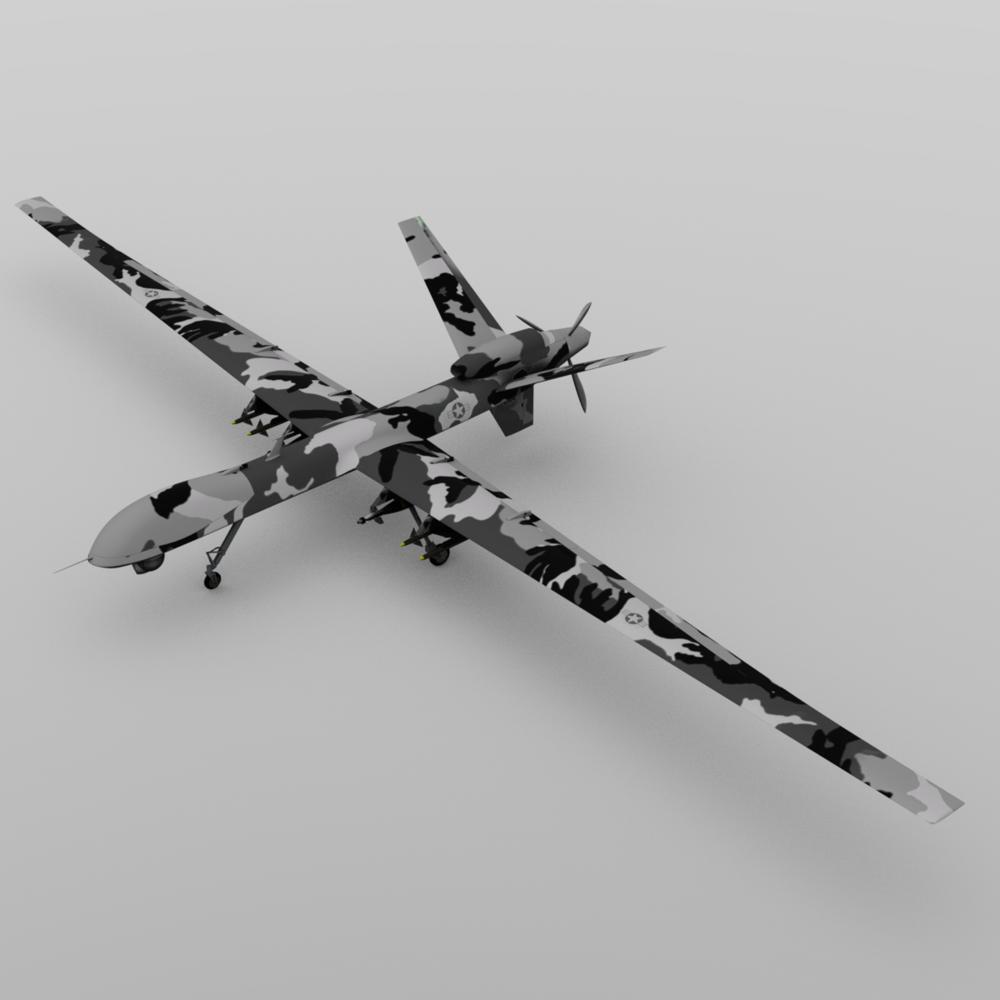 Raptor Unmanned Drone for DAZ Studio by N/A
