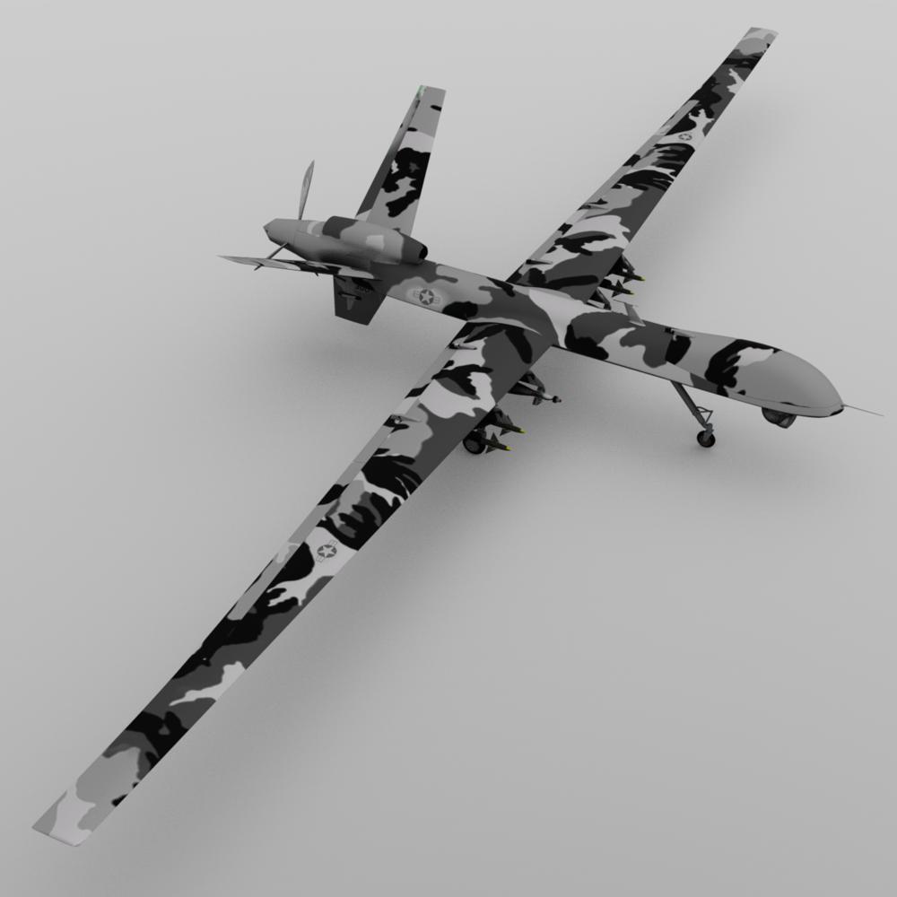 Raptor Unmanned Drone for DAZ Studio by N/A