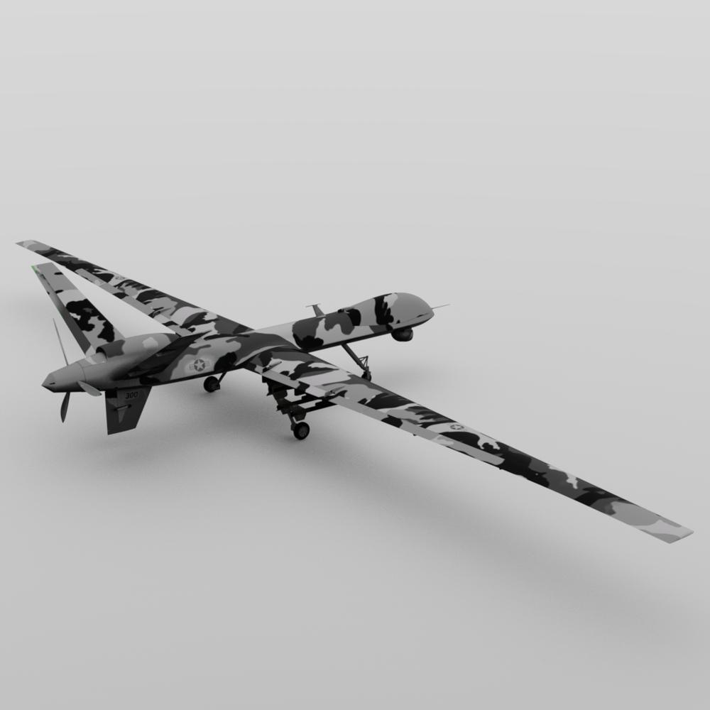 Raptor Unmanned Drone for DAZ Studio by N/A