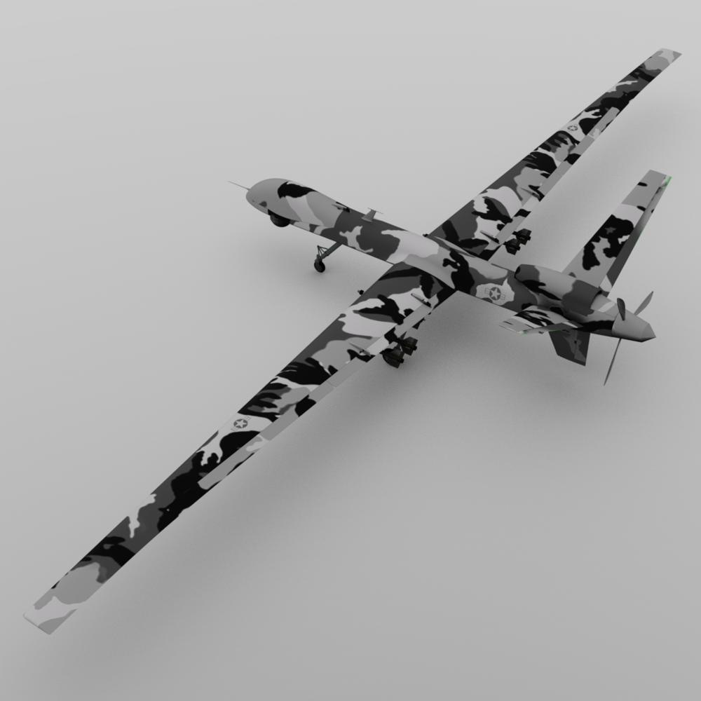 Raptor Unmanned Drone for DAZ Studio by N/A