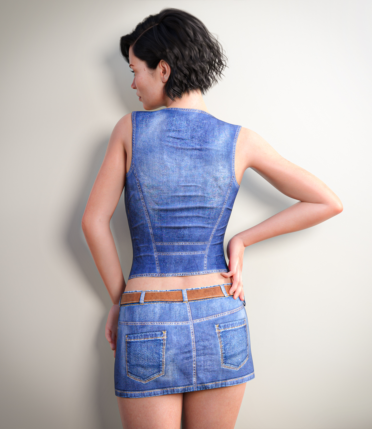 Women Streetwear dforce outfit for Genesis 9,8 & 8.1 Female(s) by N/A
