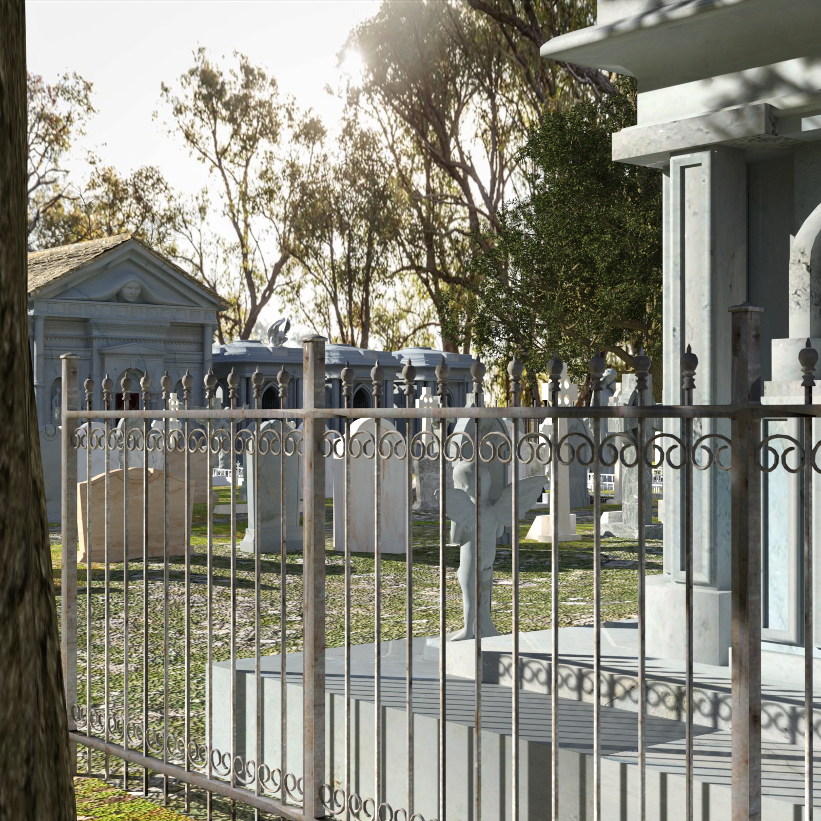 Darkmont Cemetery for DAZ by N/A