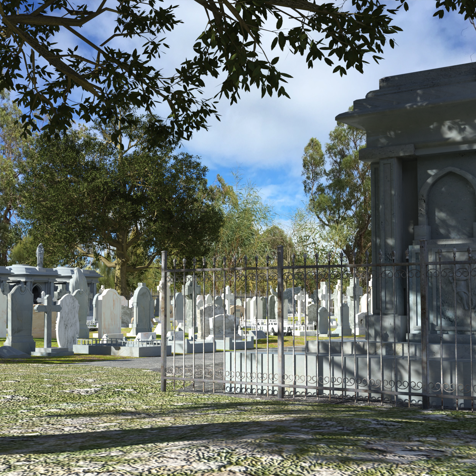 Darkmont Cemetery for DAZ by N/A
