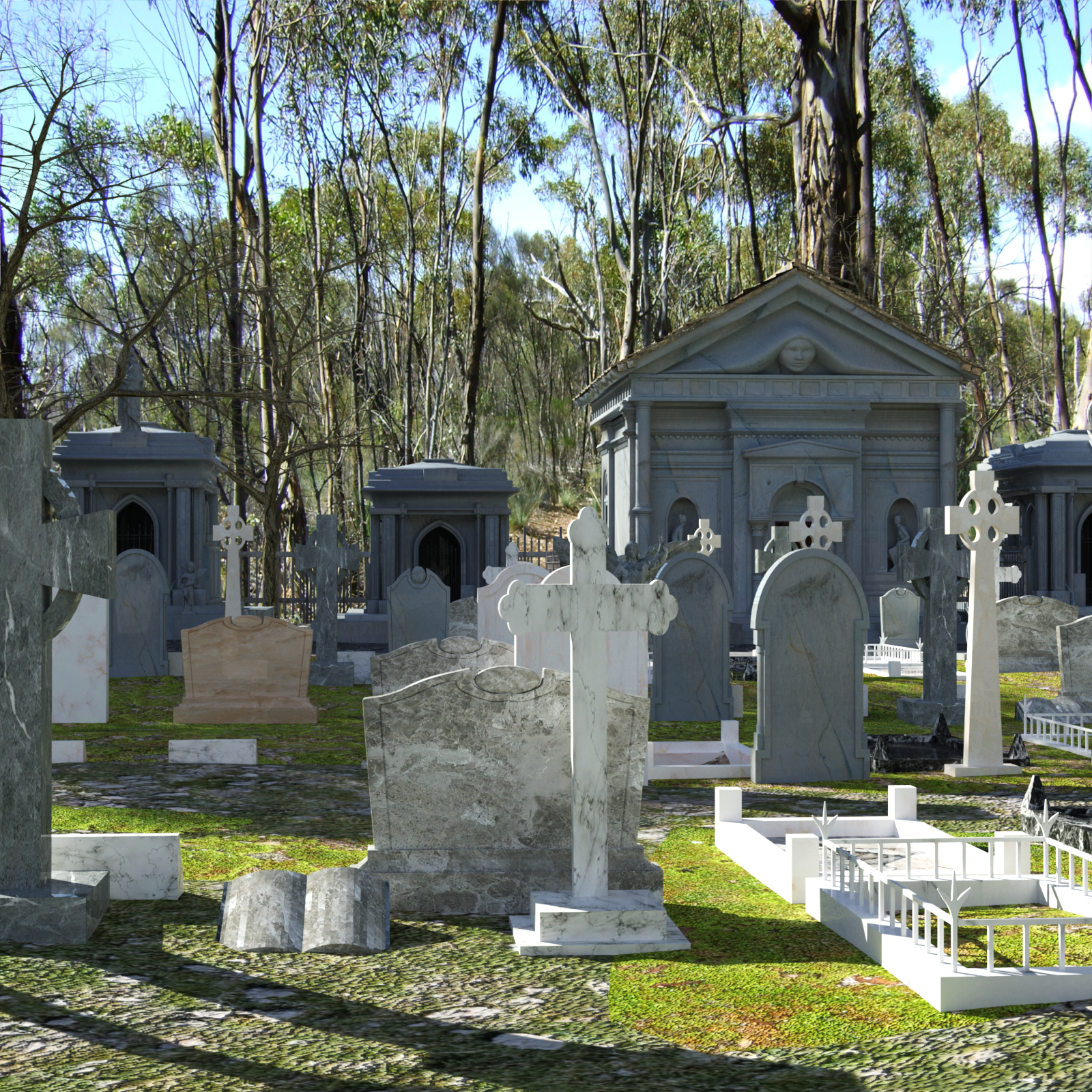 Darkmont Cemetery for DAZ by N/A