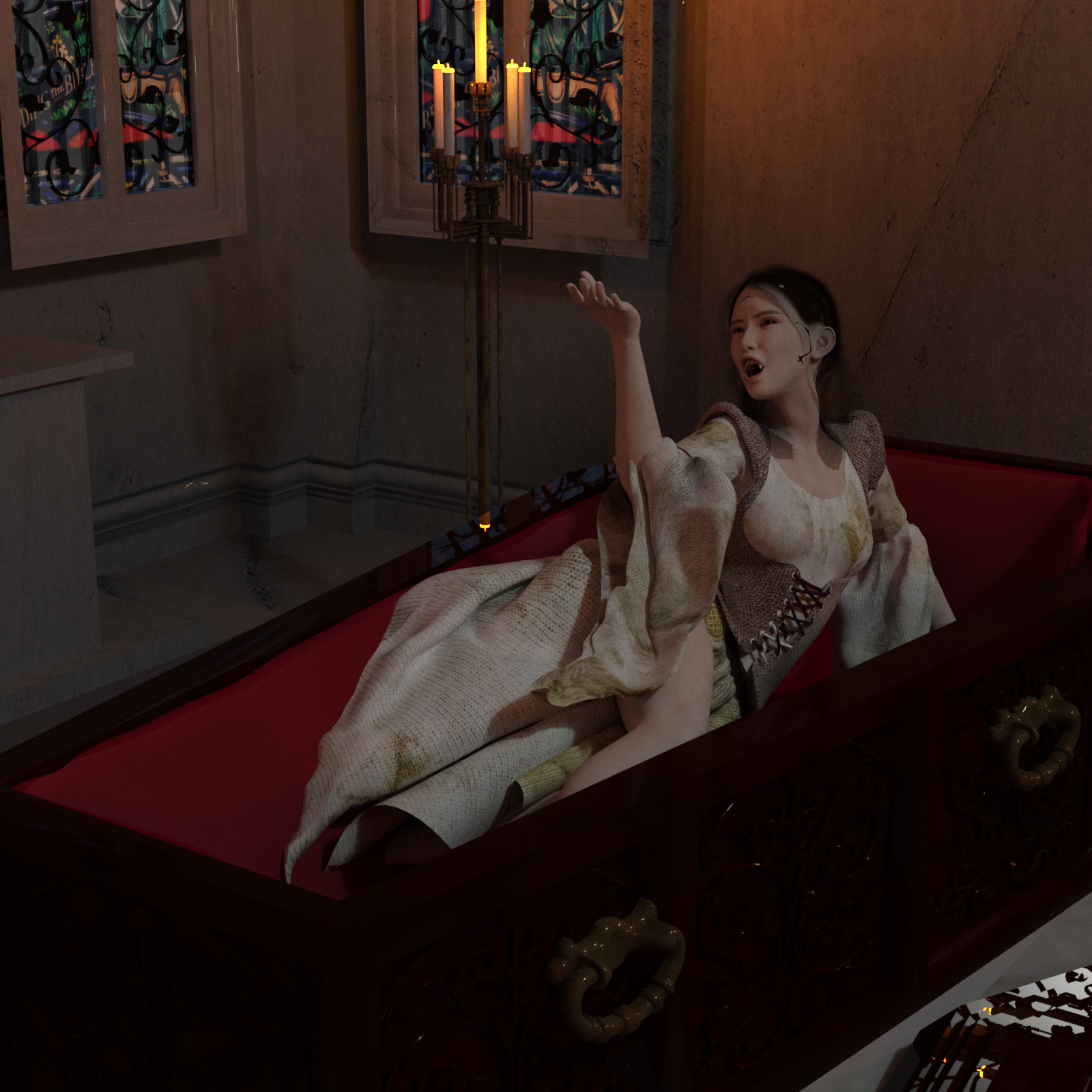 Darkmont Cemetery for DAZ by N/A