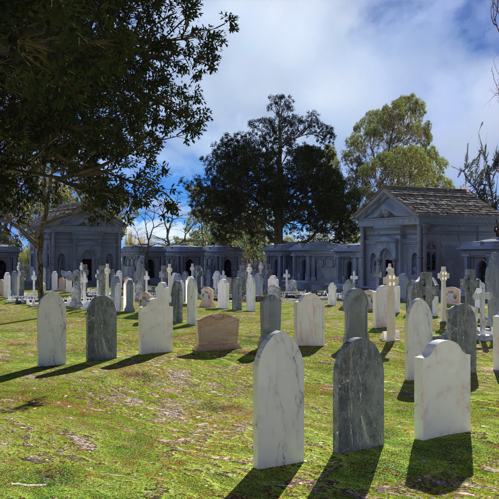 Darkmont Cemetery for DAZ by N/A