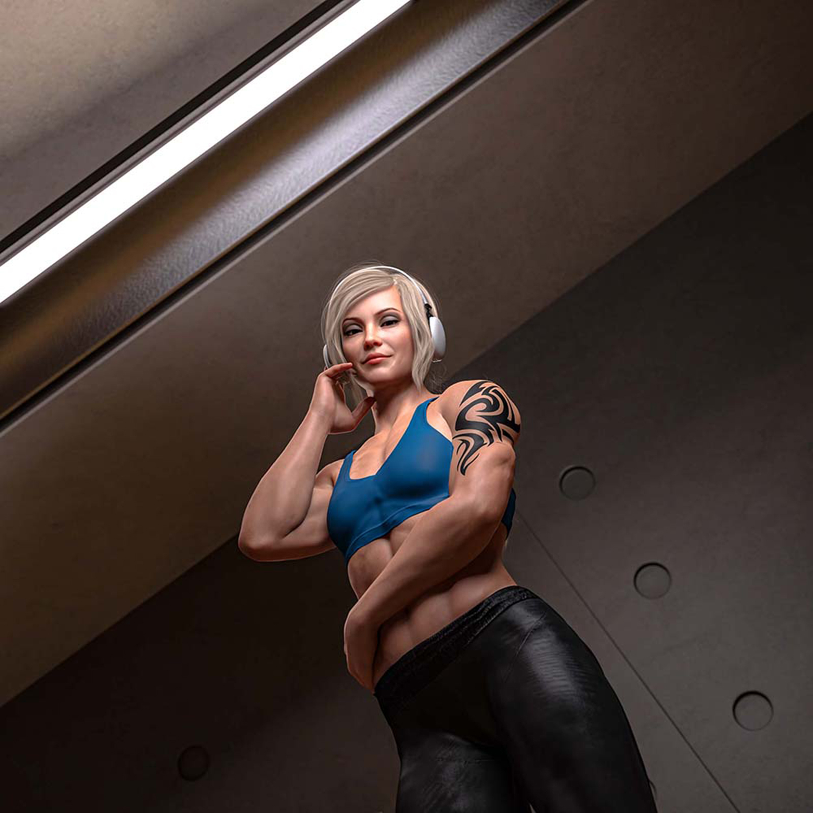 Gym Poses For Genesis 8 and 8.1 Female by N/A