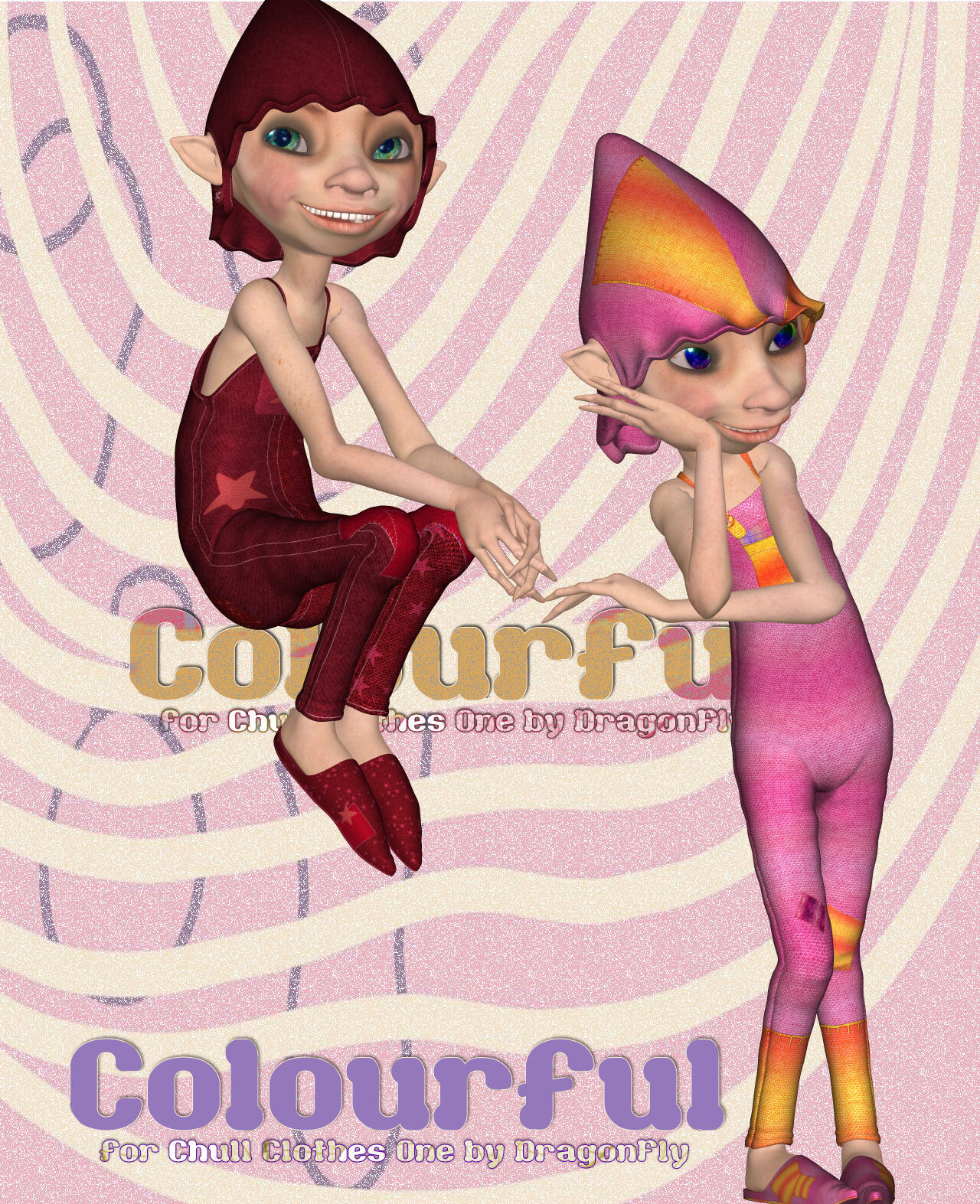 DA-Colourful for Chull Clothes One by N/A