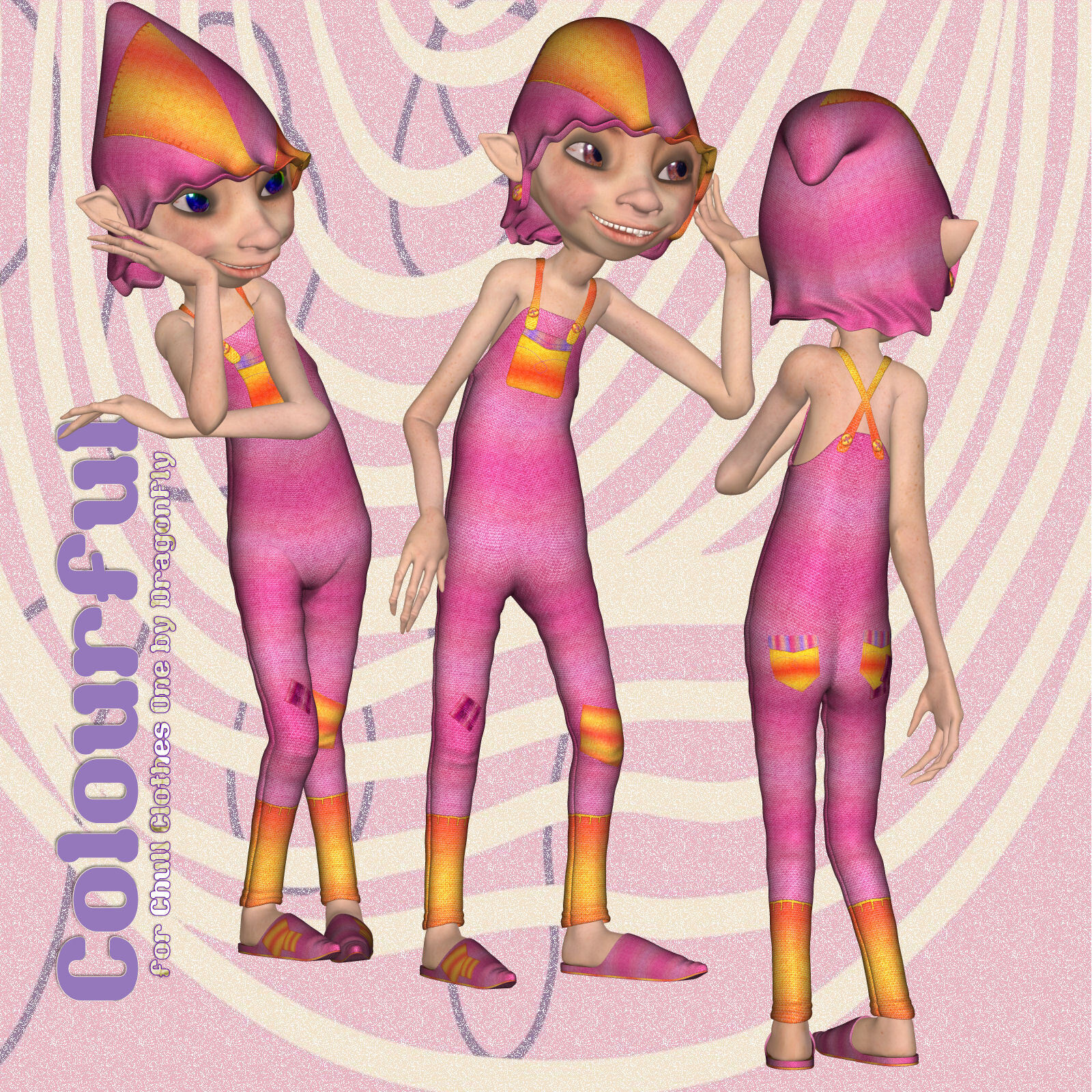 DA-Colourful for Chull Clothes One by N/A
