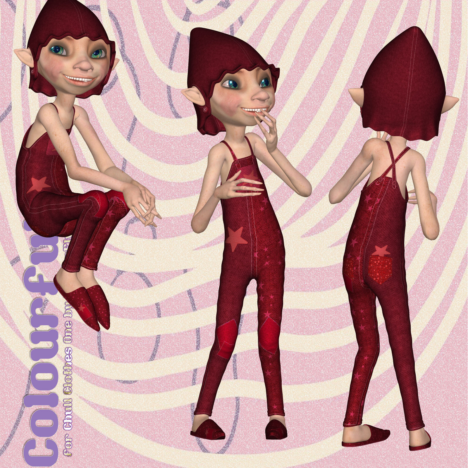 DA-Colourful for Chull Clothes One by N/A
