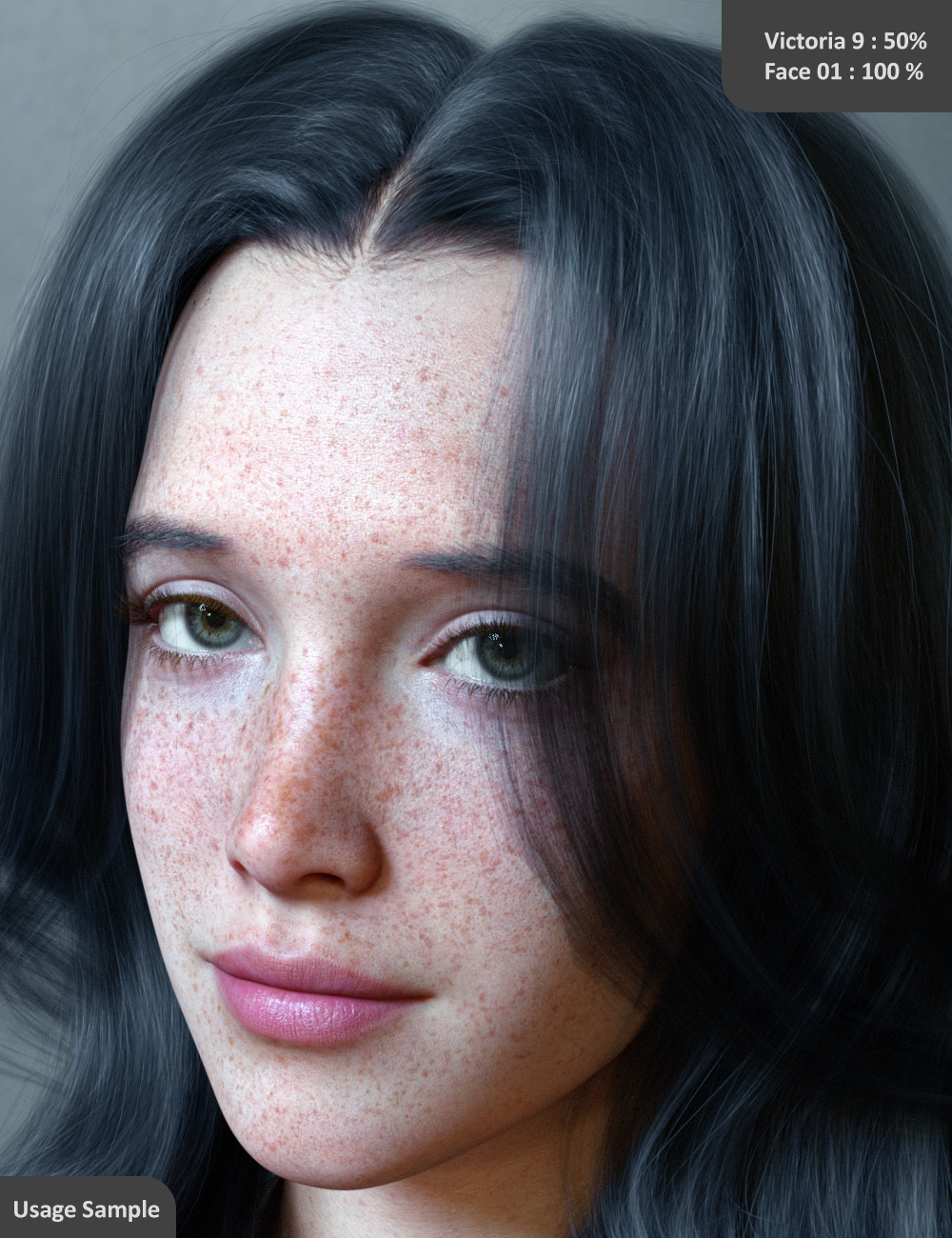 Extra Feminine Faces for Genesis 9 by N/A