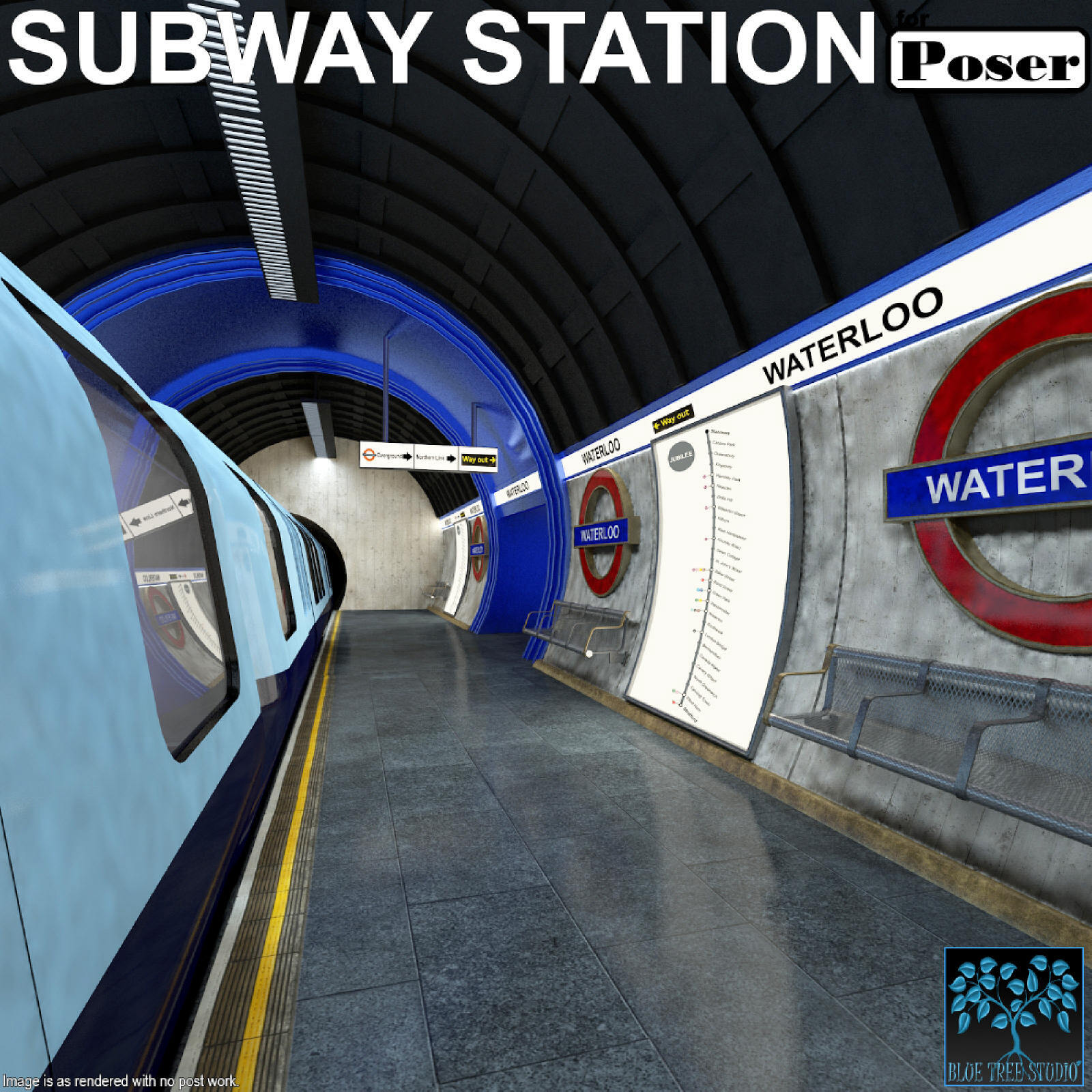 Subway Station for Poser by N/A