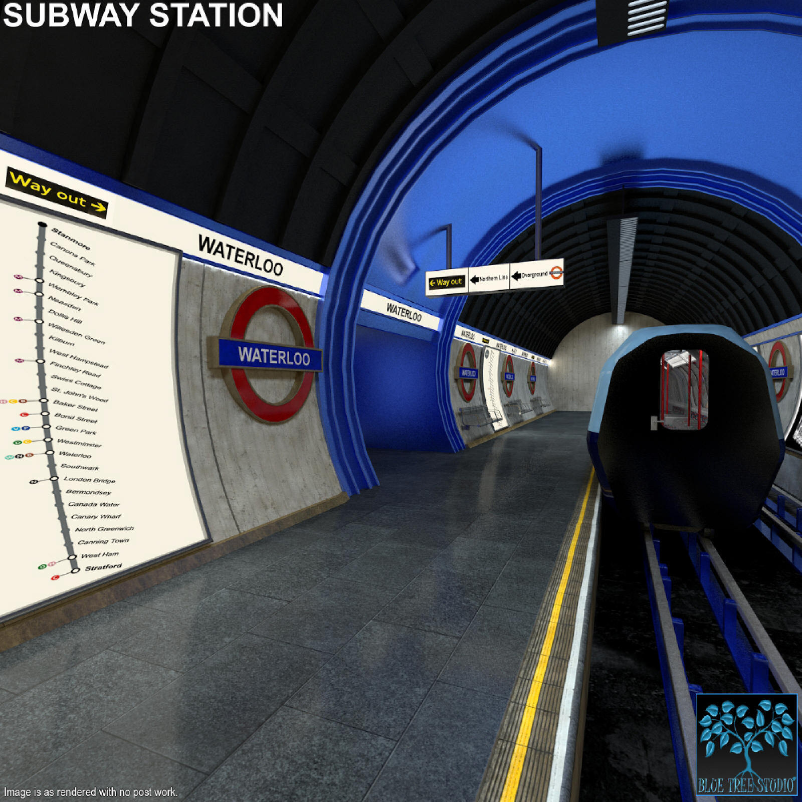 Subway Station for Poser by N/A