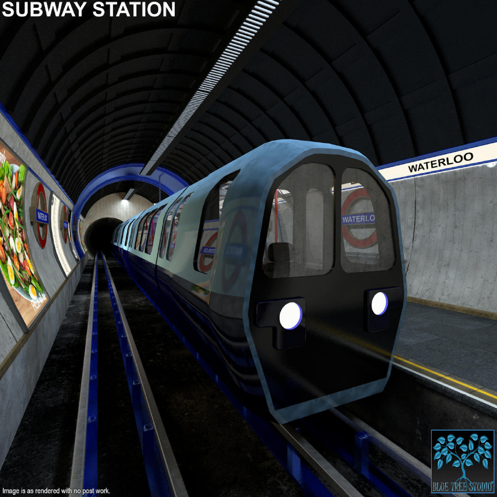 Subway Station for Poser by N/A