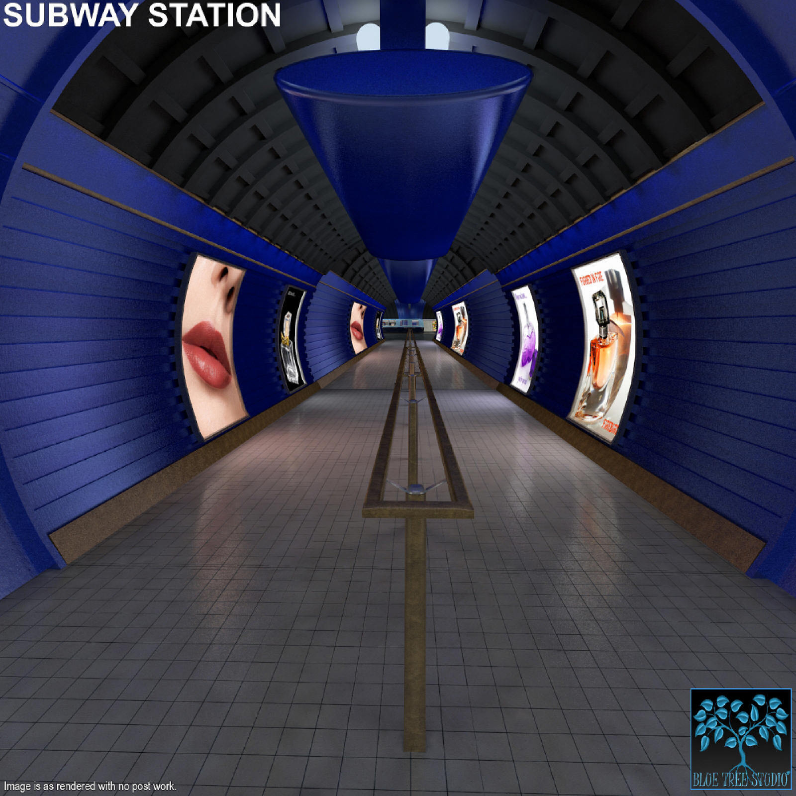 Subway Station for Poser by N/A