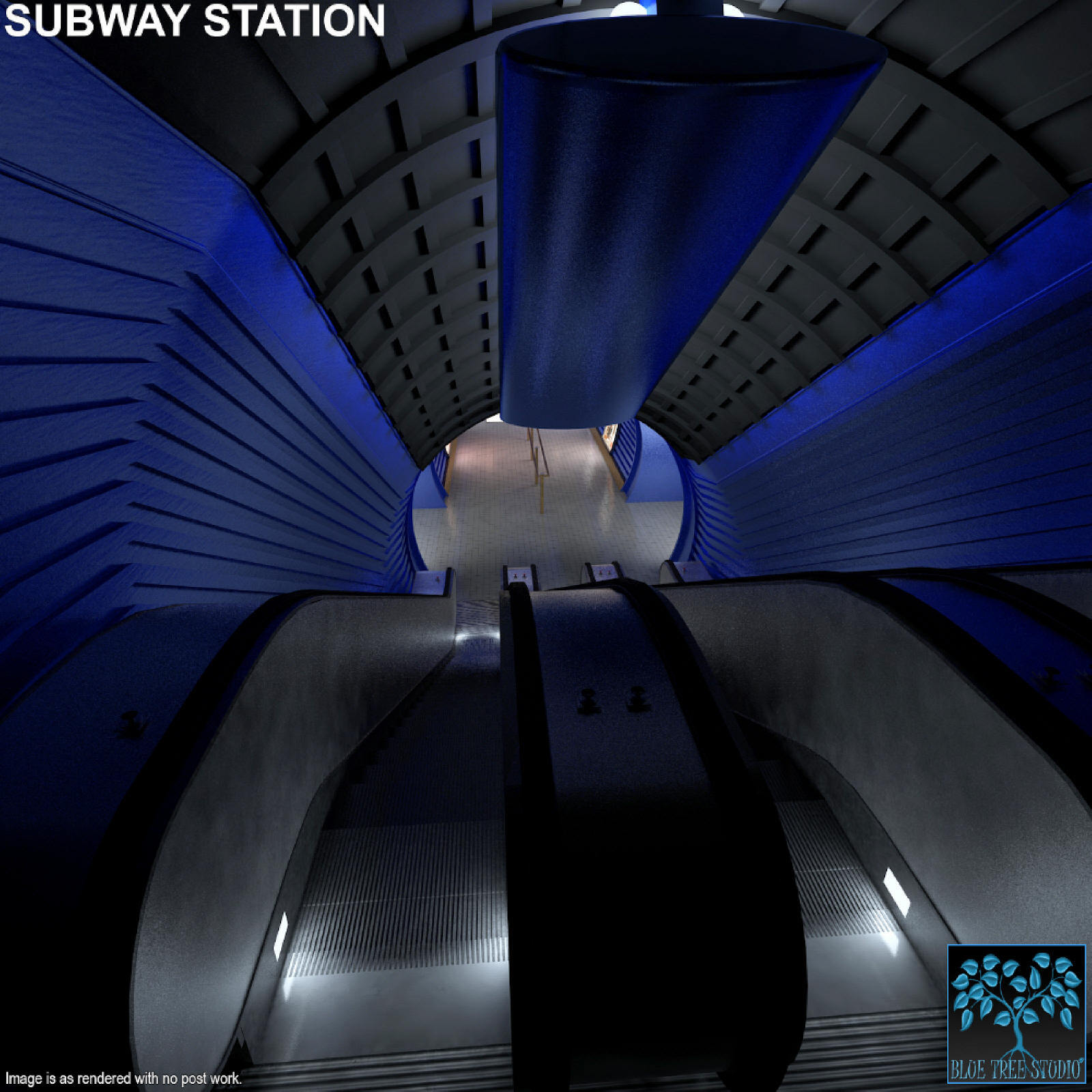 Subway Station for Daz by N/A