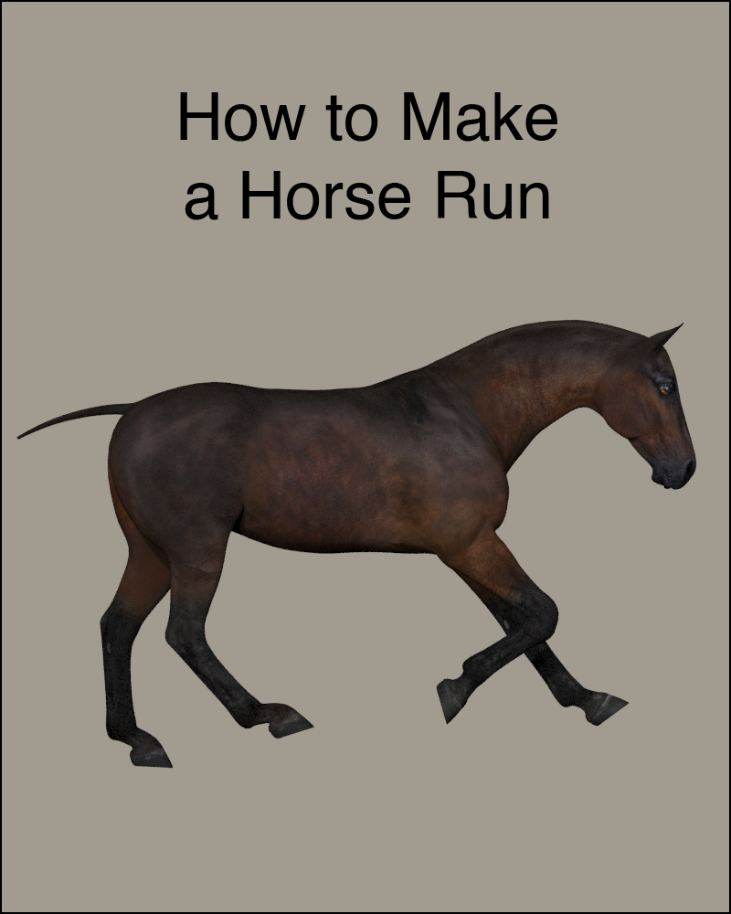 How to Make a Horse Run by N/A