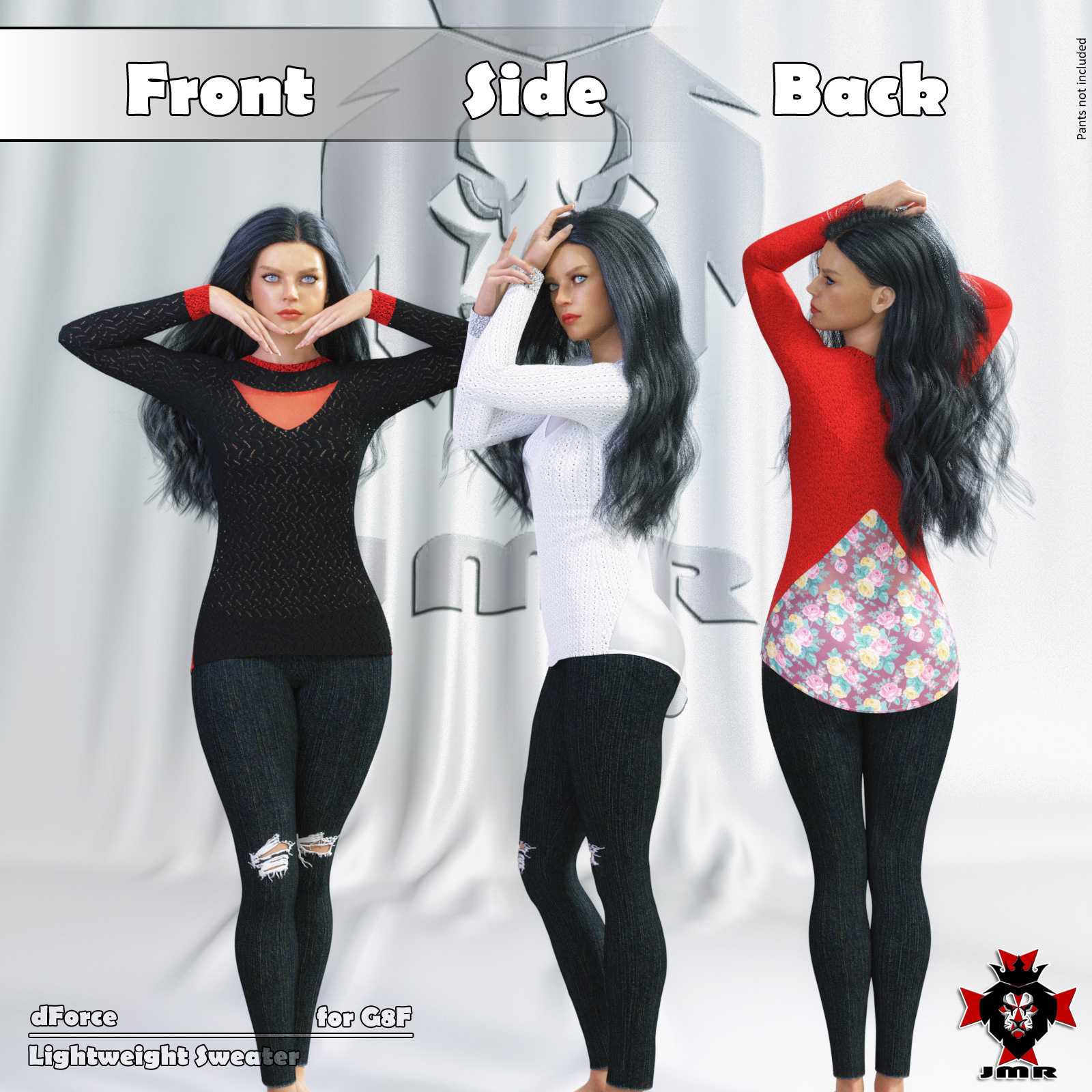 JMR dForce Lightweight Sweater for G8F by N/A
