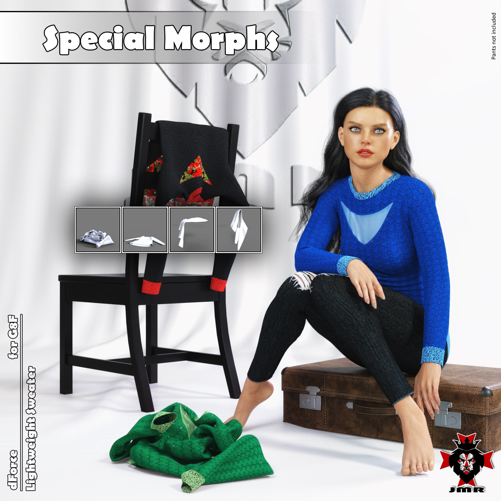 JMR dForce Lightweight Sweater for G8F by N/A