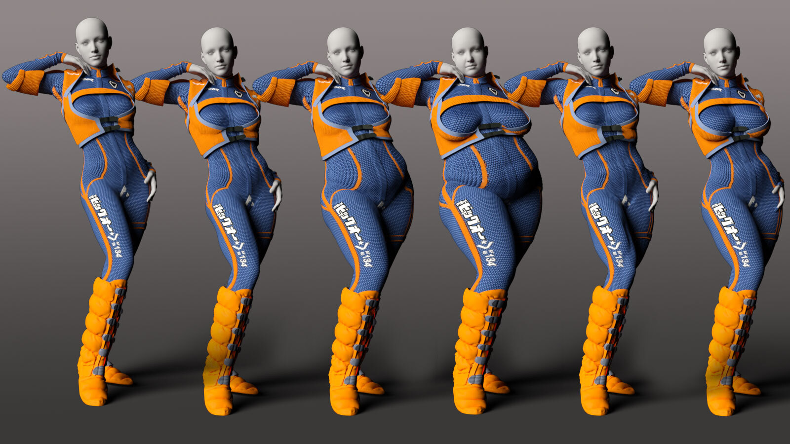 dForce Space Jumpsuit G8F by N/A
