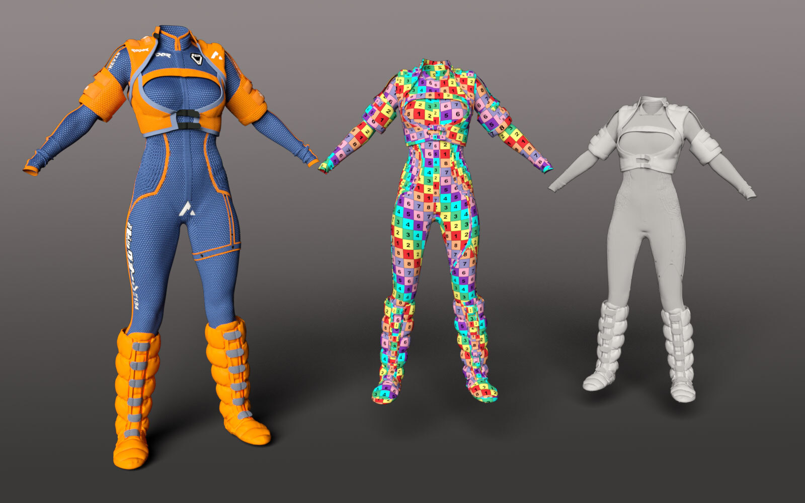 dForce Space Jumpsuit G8F by N/A
