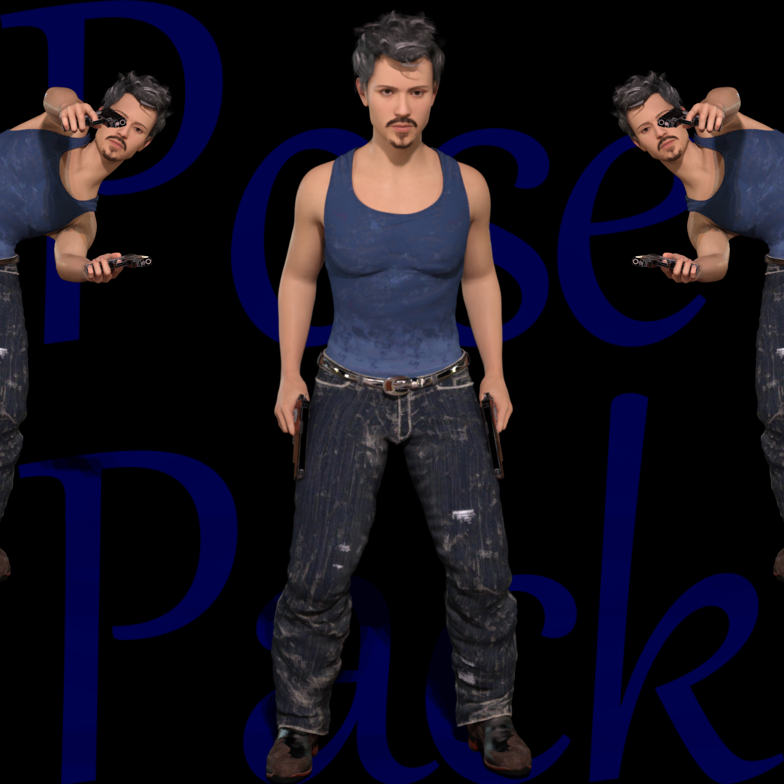 Pose Pack For Genesis 9 by N/A