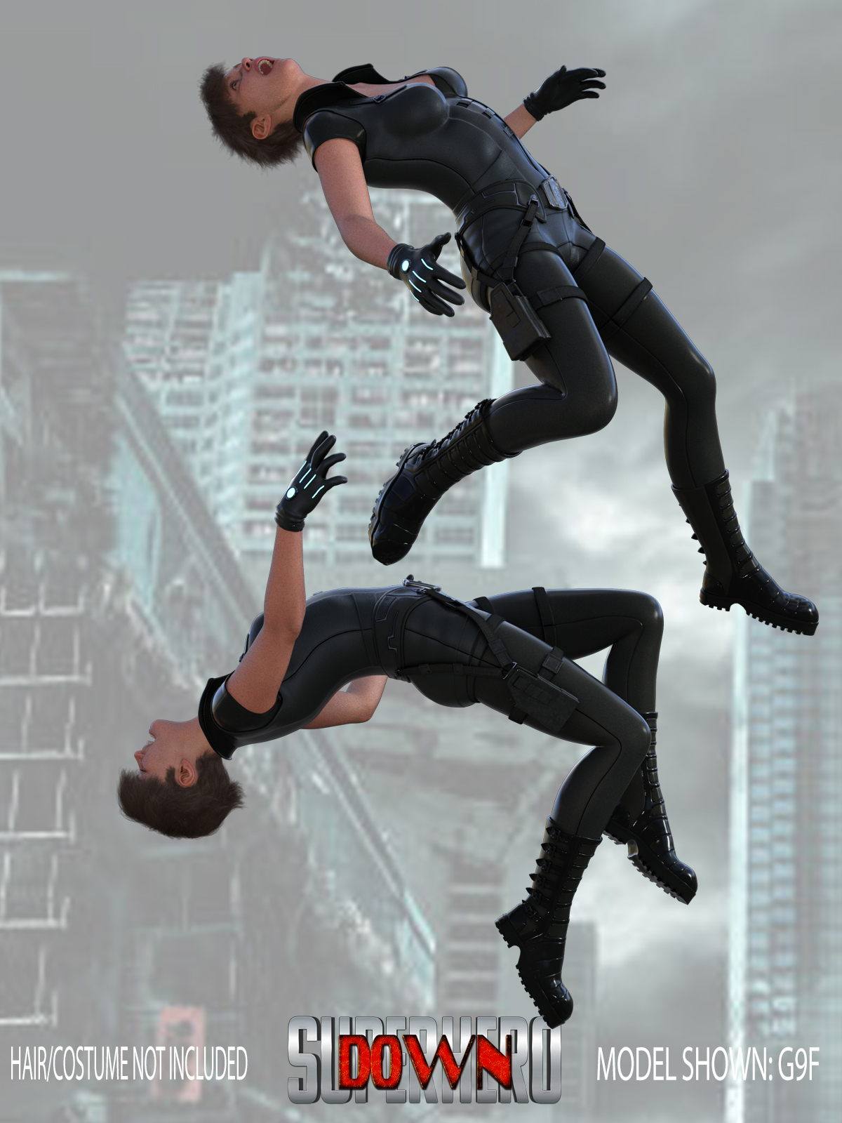 SuperHero Down for G9F Volume 1 by N/A