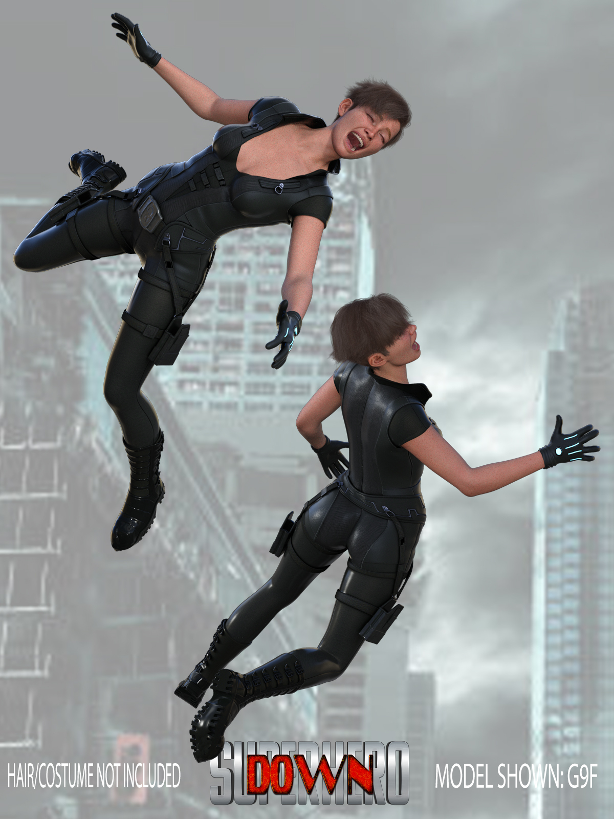 SuperHero Down for G9F Volume 1 by N/A