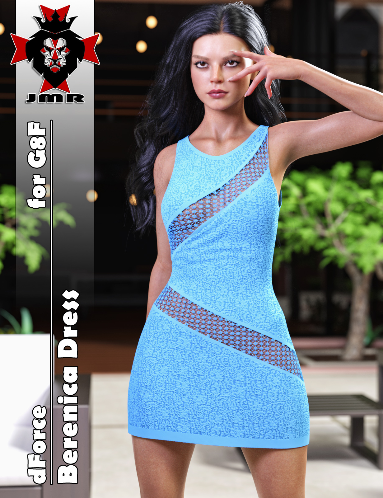 JMR dForce Berenica Dress for G8F by N/A