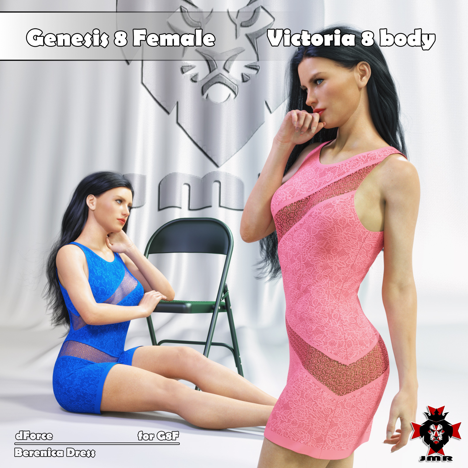 JMR dForce Berenica Dress for G8F by N/A
