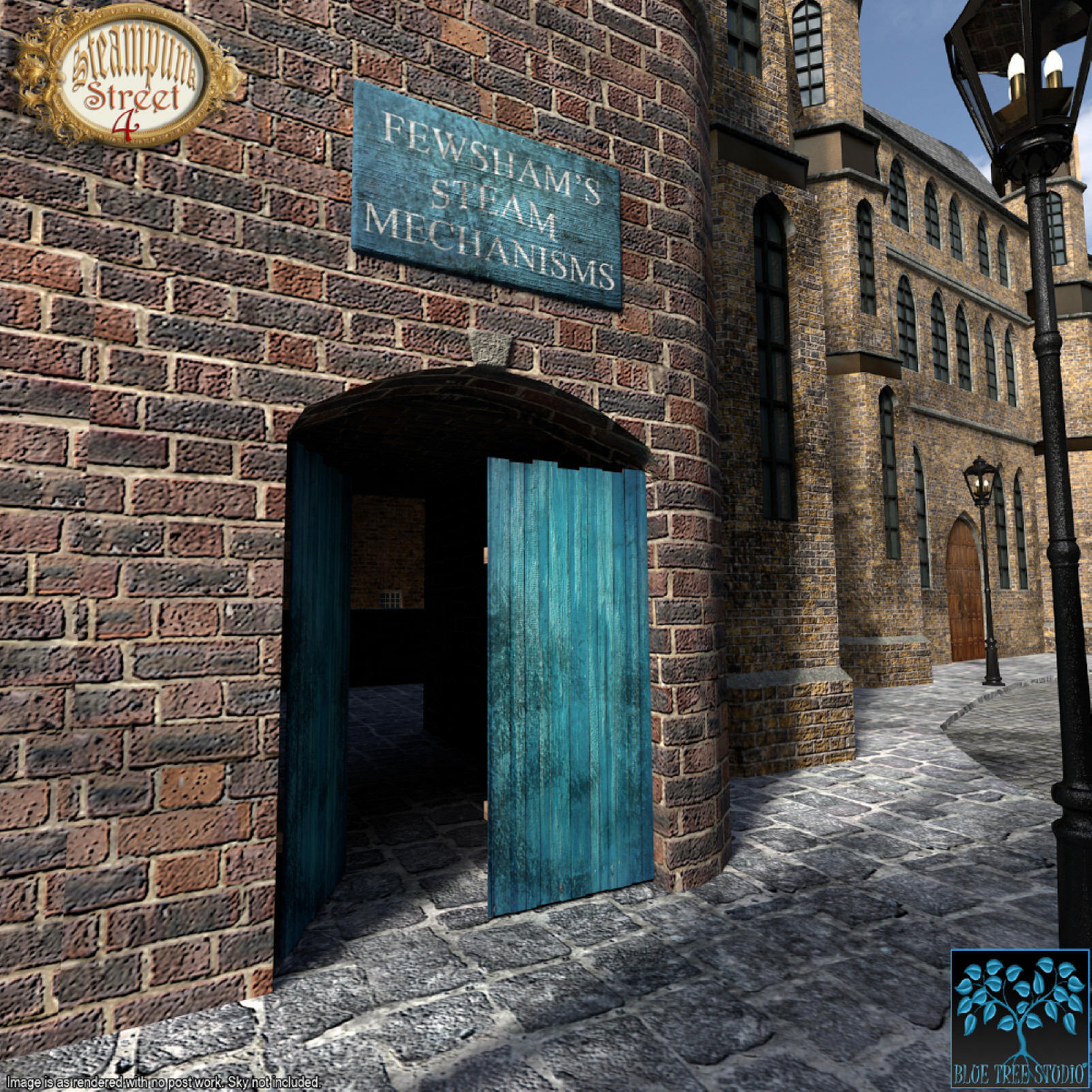 Steampunk Street 4 for Poser by N/A