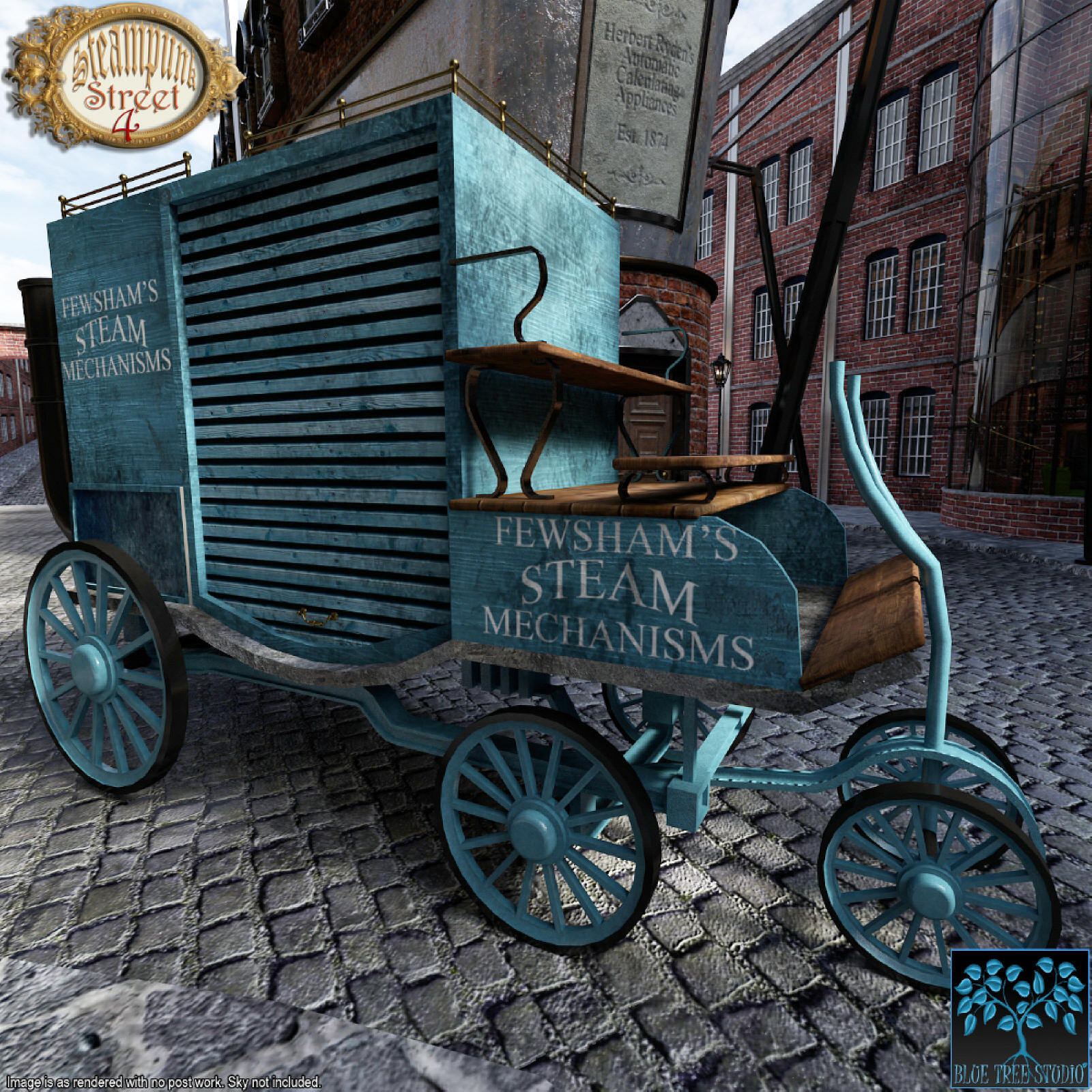 Steampunk Street 4 for Poser by N/A