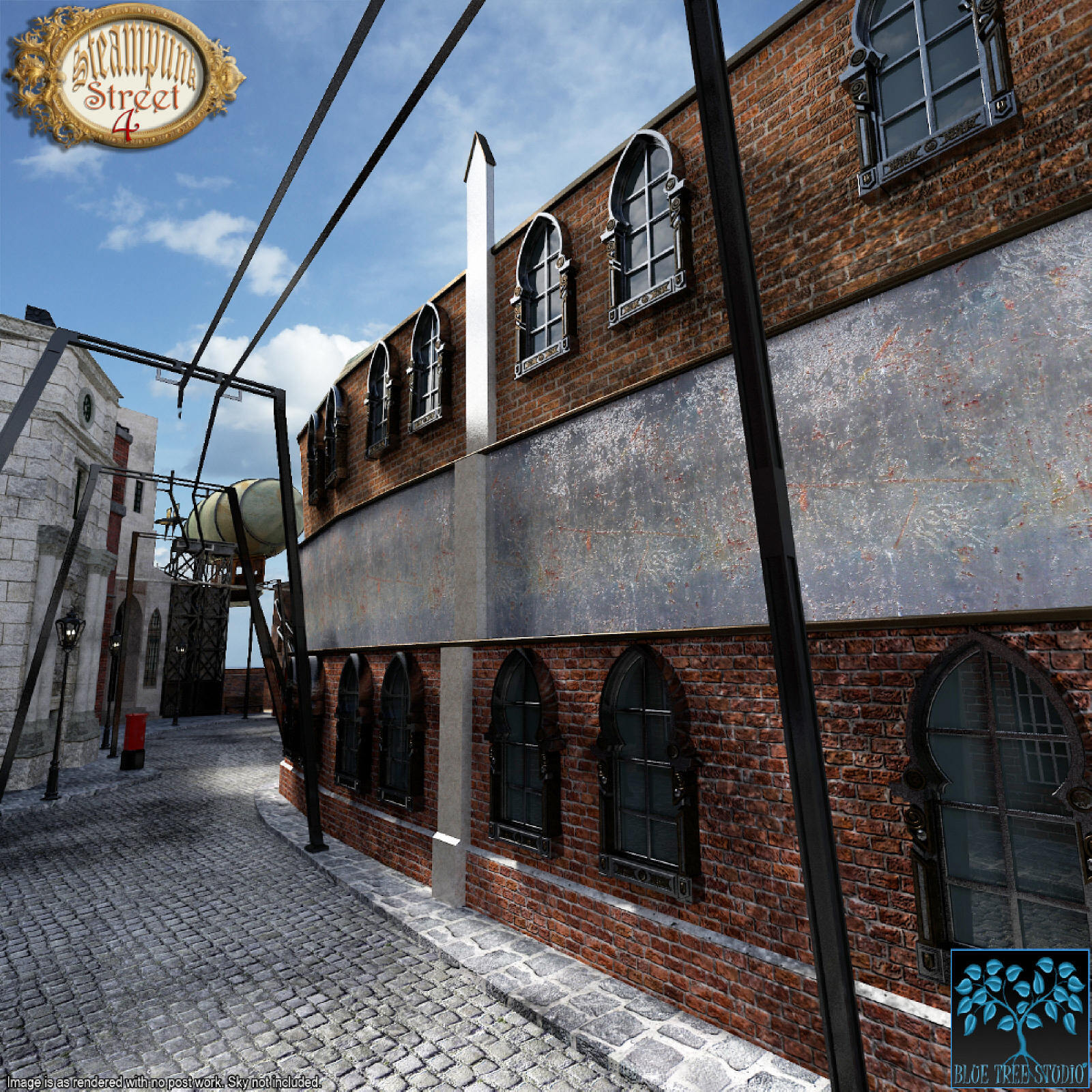 Steampunk Street 4 for Poser by N/A